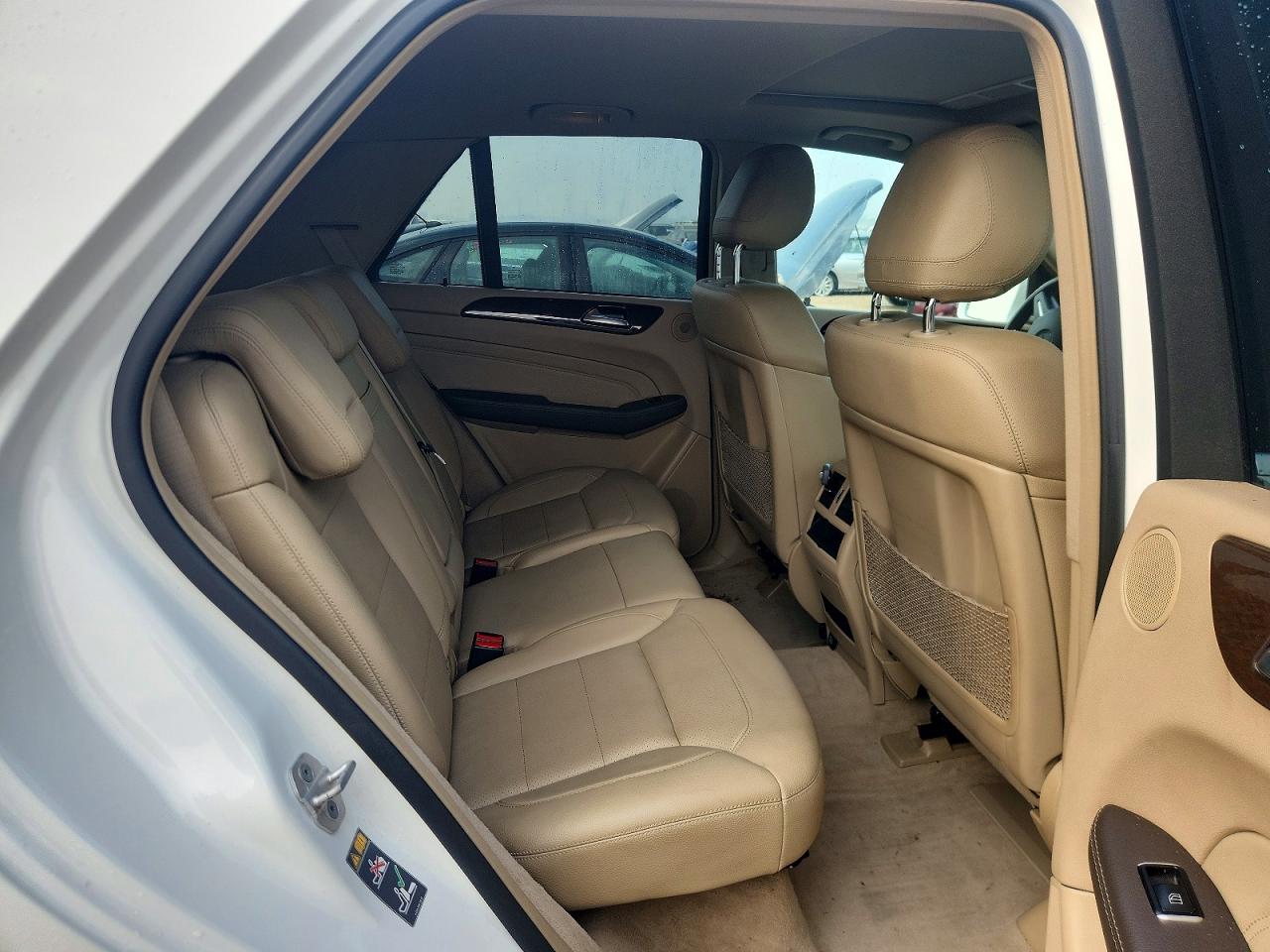 2015 Mercedes-benz Ml 350 4matic White vin: 4JGDA5HB1FA538299