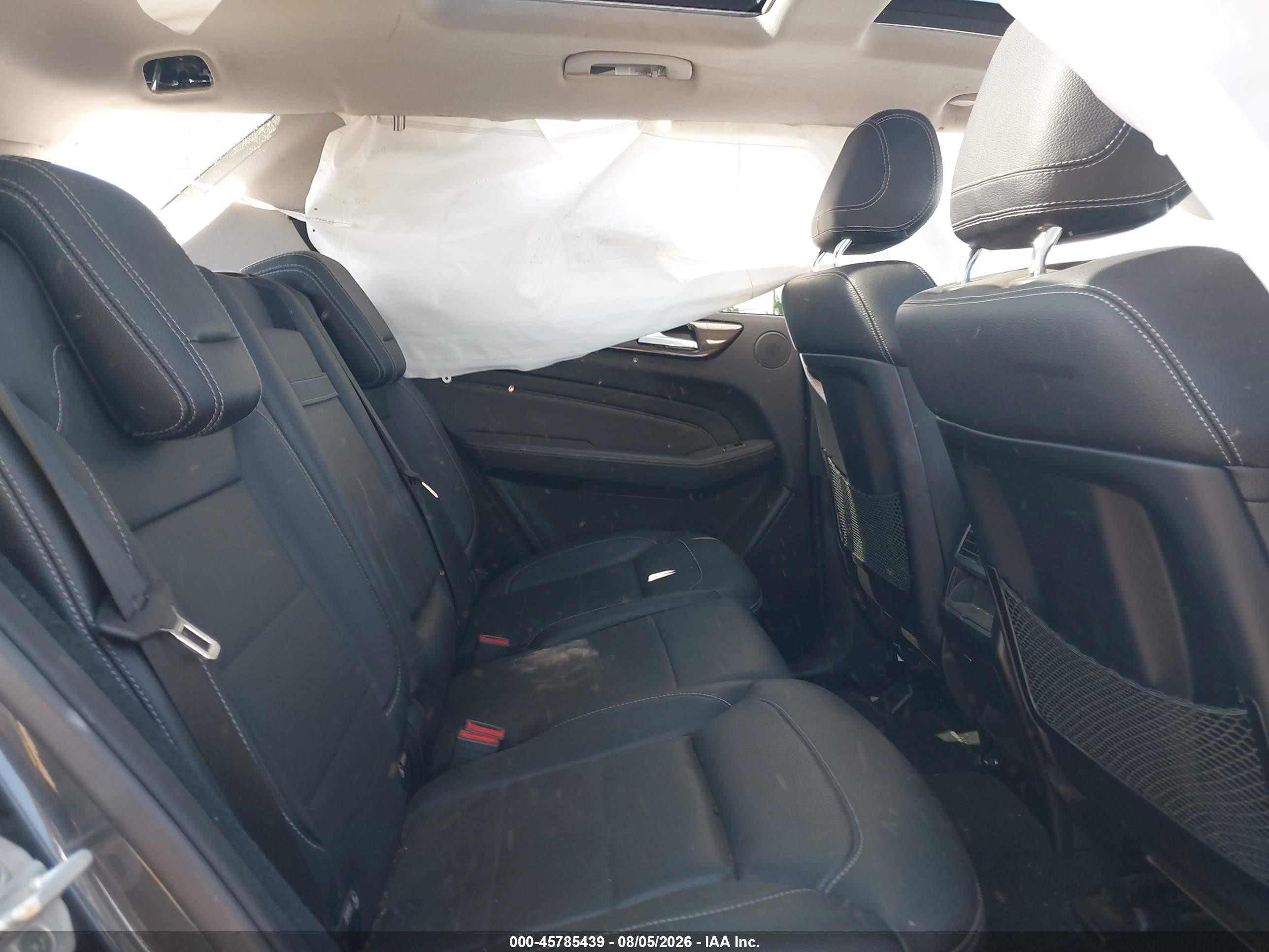 2015 Mercedes-benz Ml 350 4matic Серый vin: 4JGDA5HB1FA539677