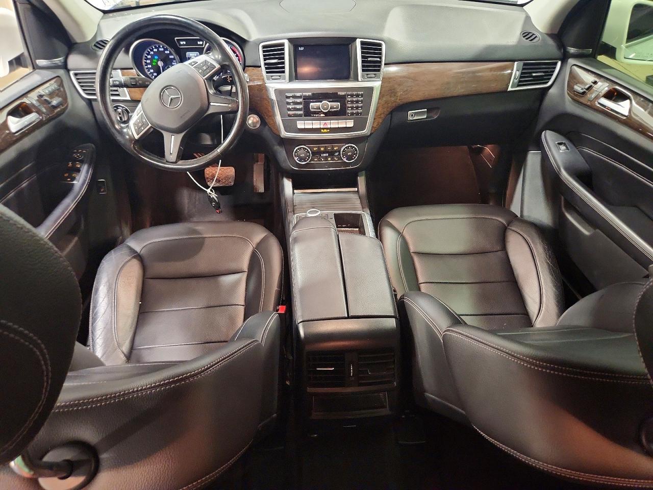2015 Mercedes-benz Ml 350 4matic White vin: 4JGDA5HB1FA565387