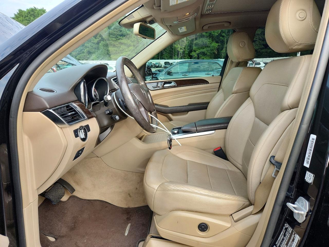 2015 Mercedes-benz Ml 350 4matic Black vin: 4JGDA5HB1FA575854