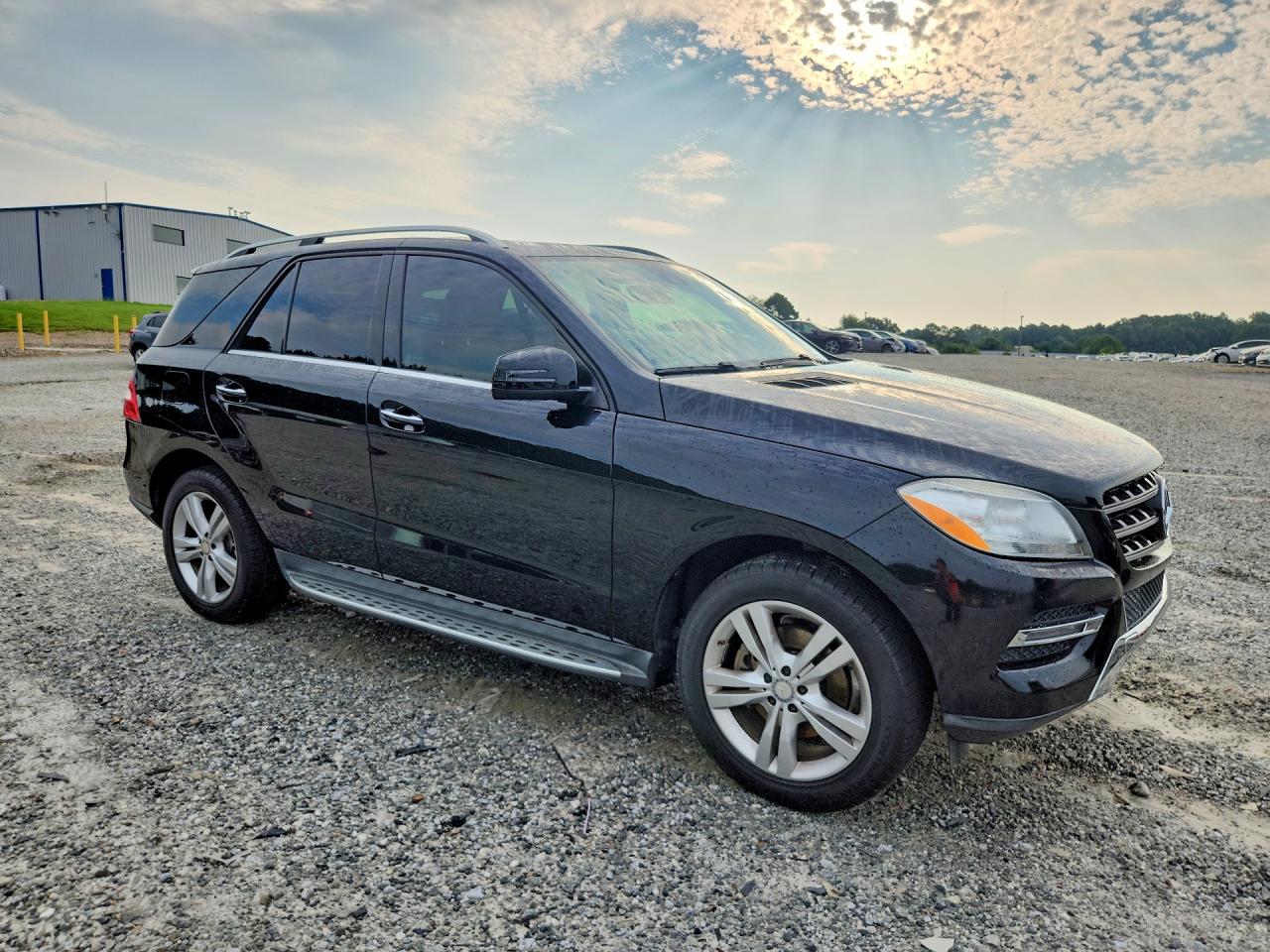2015 Mercedes-benz Ml 350 4matic Black vin: 4JGDA5HB1FA575854