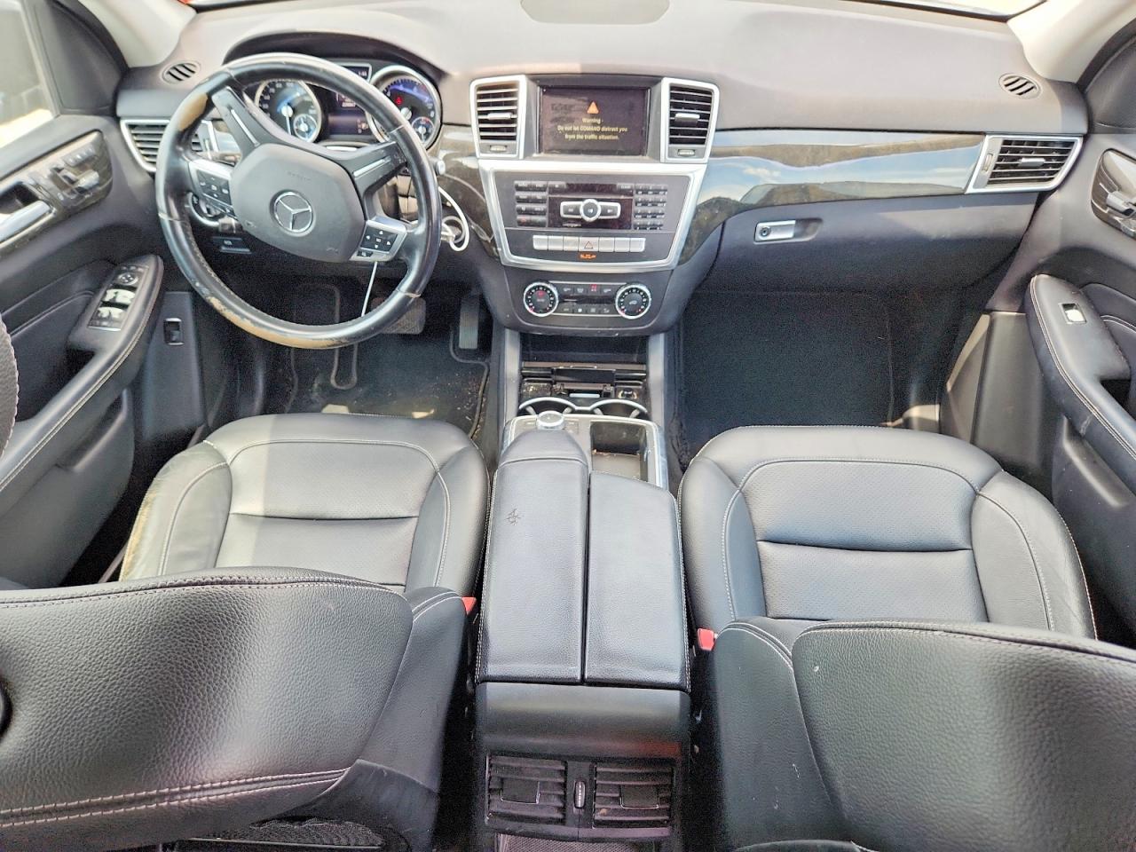 2015 Mercedes-benz Ml 350 4matic Black vin: 4JGDA5HB1FA583307