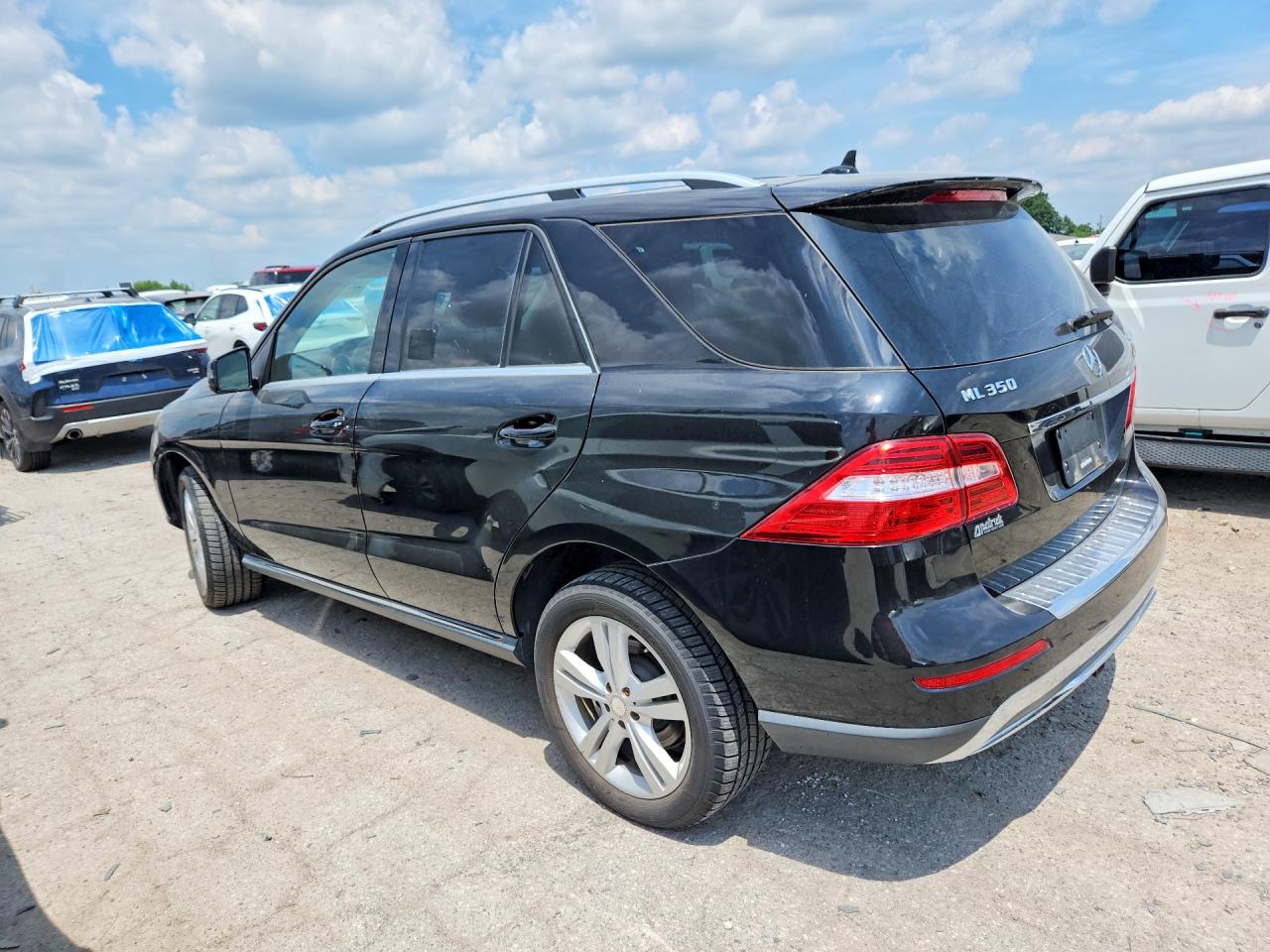 2015 Mercedes-benz Ml 350 4matic Black vin: 4JGDA5HB1FA583307