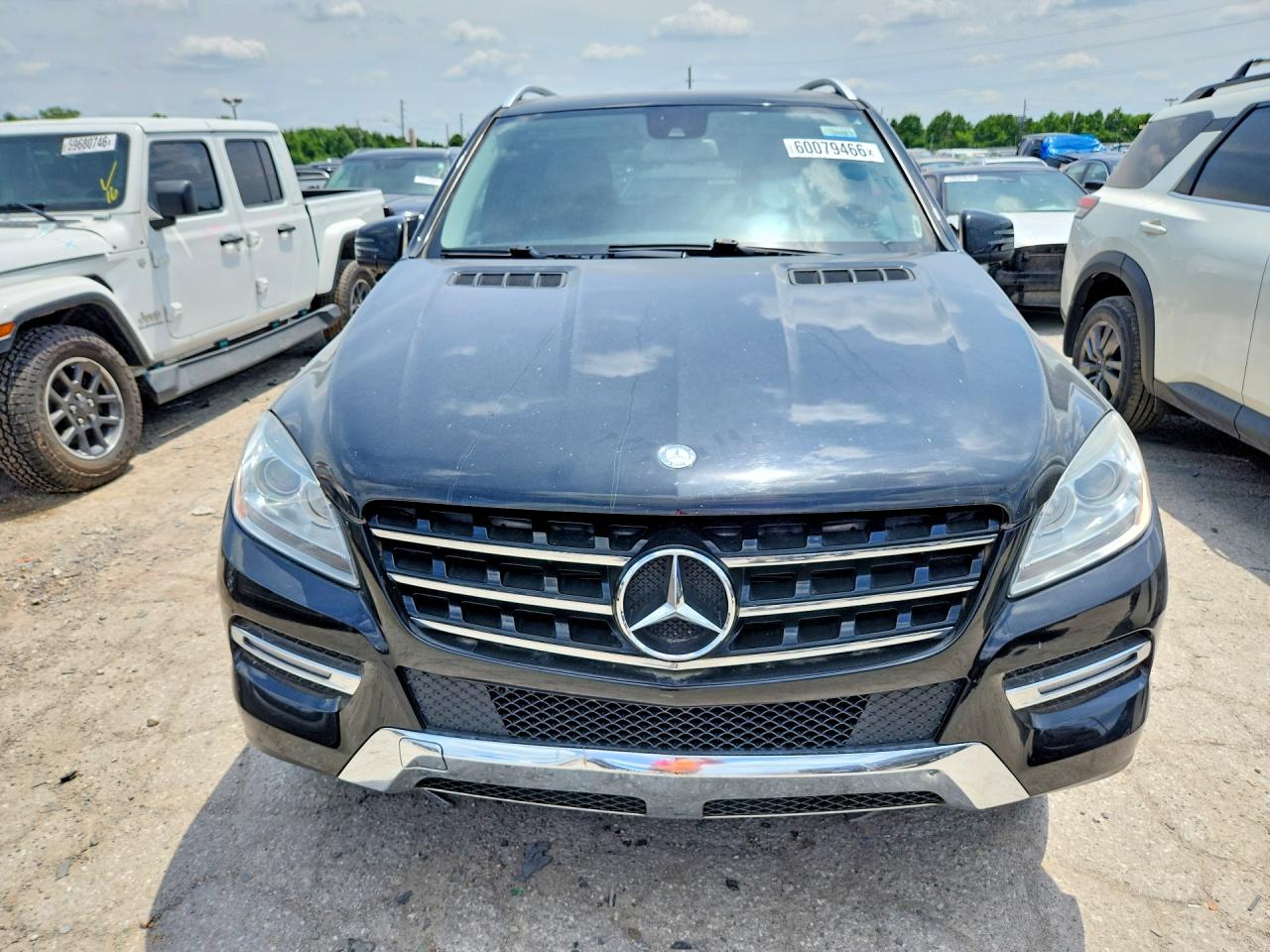 2015 Mercedes-benz Ml 350 4matic Black vin: 4JGDA5HB1FA583307