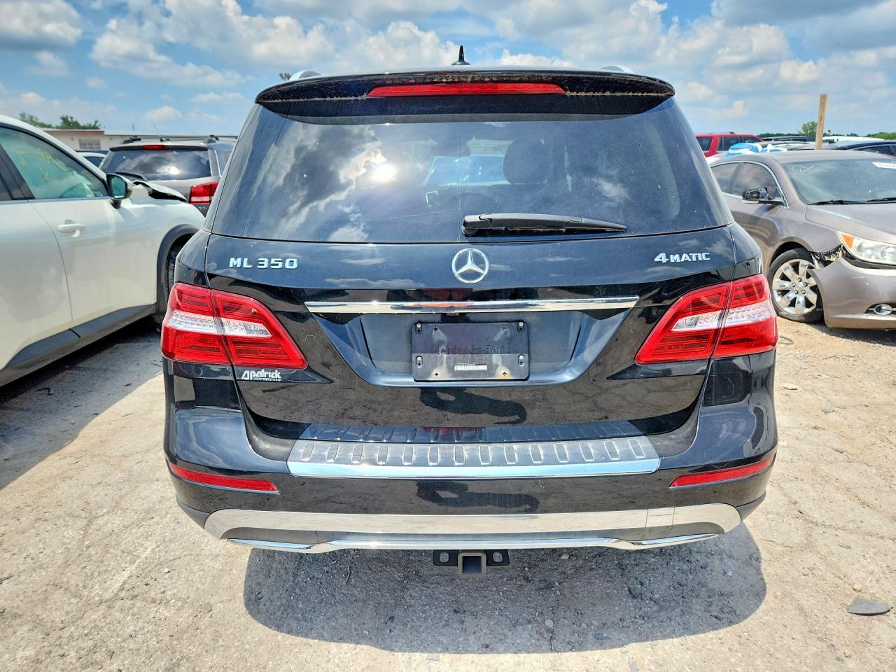 2015 Mercedes-benz Ml 350 4matic Black vin: 4JGDA5HB1FA583307