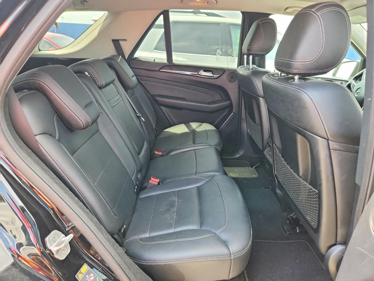 2015 Mercedes-benz Ml 350 4matic Black vin: 4JGDA5HB1FA583307
