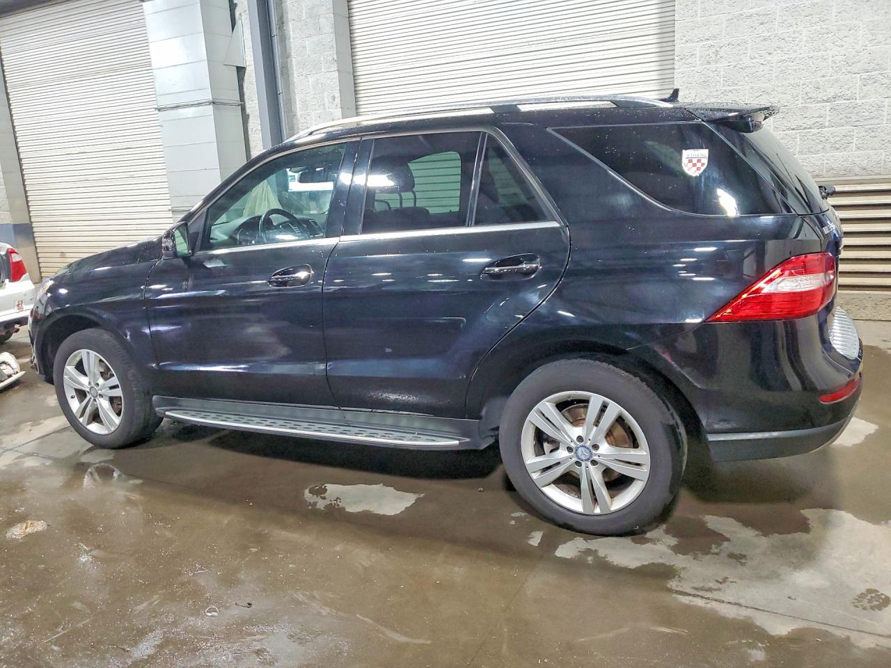2015 Mercedes-benz Ml 350 4matic Black vin: 4JGDA5HB1FA598499