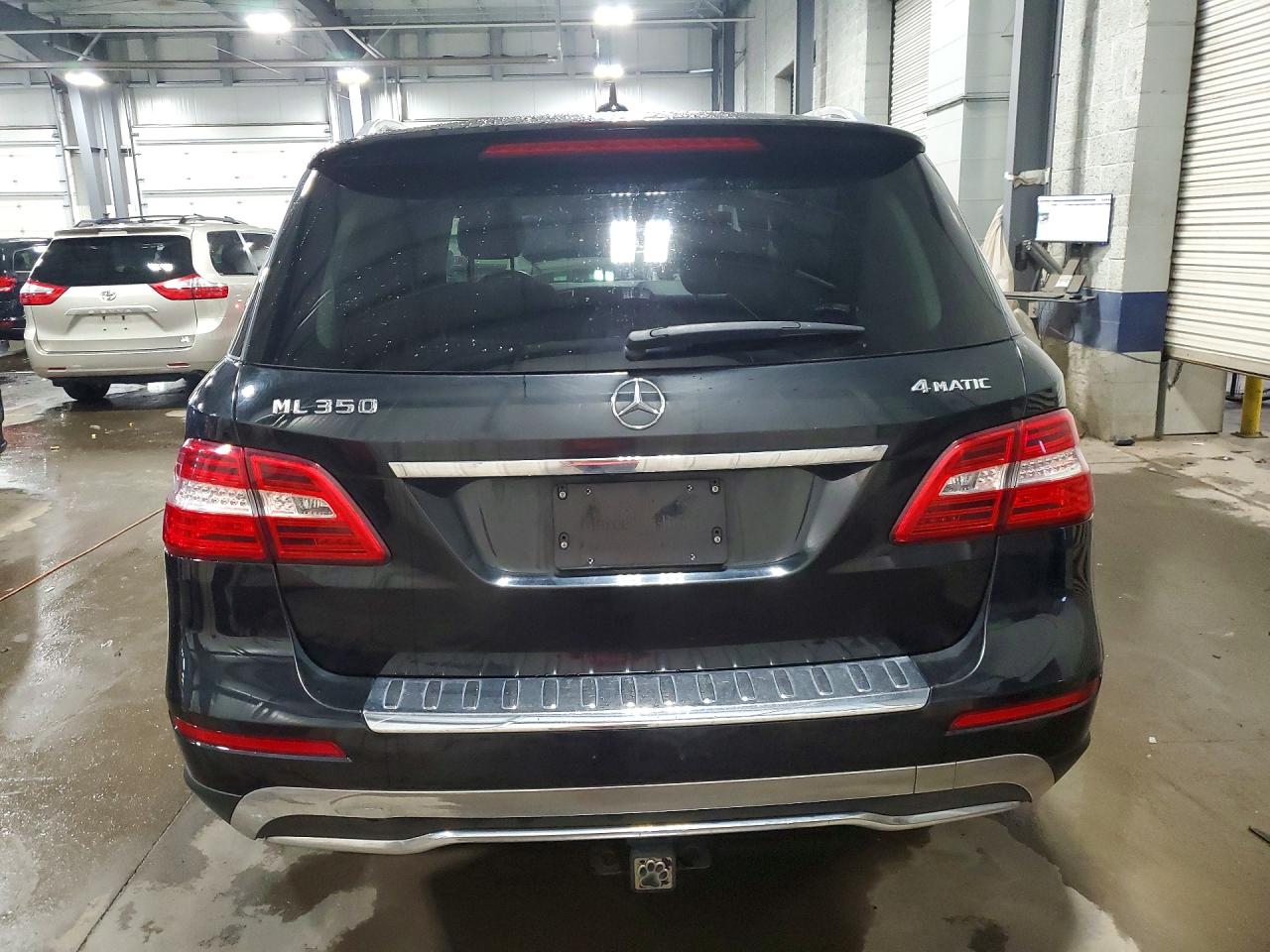 2015 Mercedes-benz Ml 350 4matic Black vin: 4JGDA5HB1FA598499