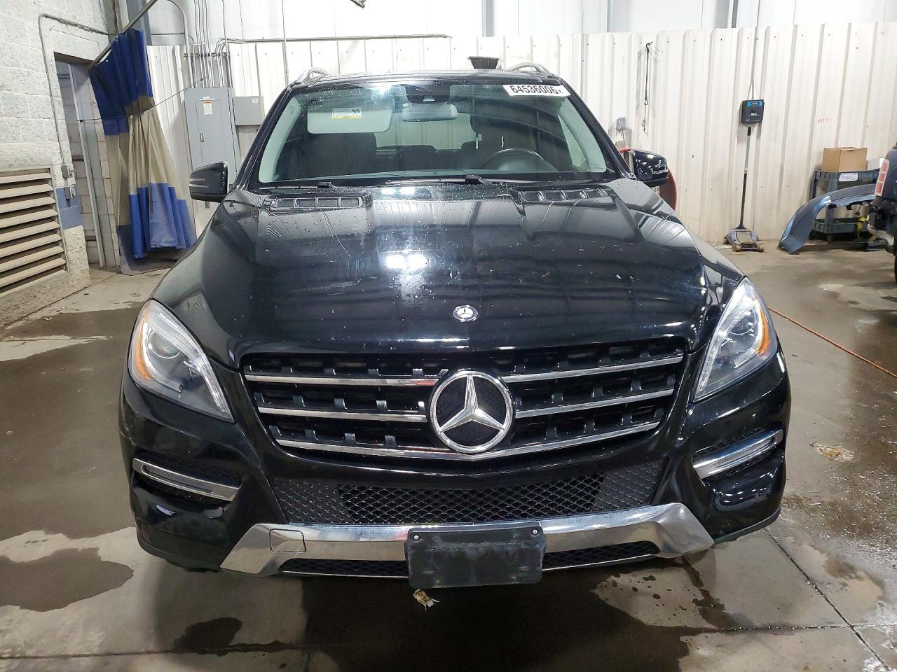 2015 Mercedes-benz Ml 350 4matic Black vin: 4JGDA5HB1FA598499