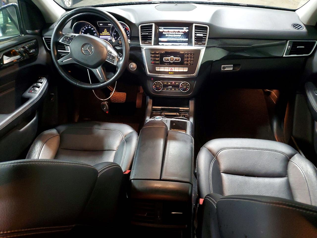 2015 Mercedes-benz Ml 350 4matic Black vin: 4JGDA5HB1FA598499