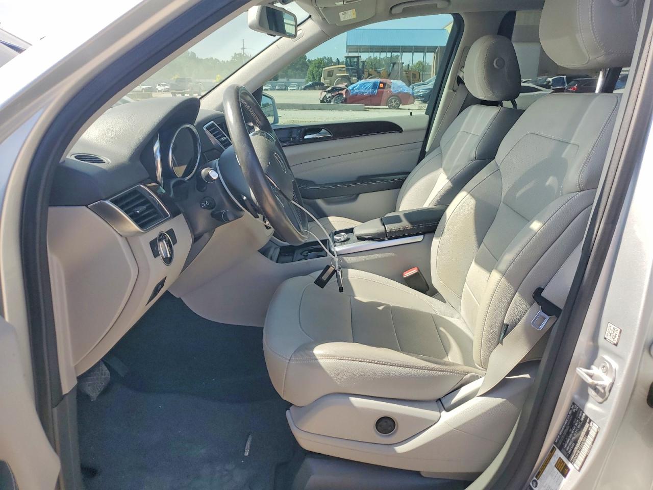 2015 Mercedes-benz Ml 350 4matic Silver vin: 4JGDA5HB1FA603801