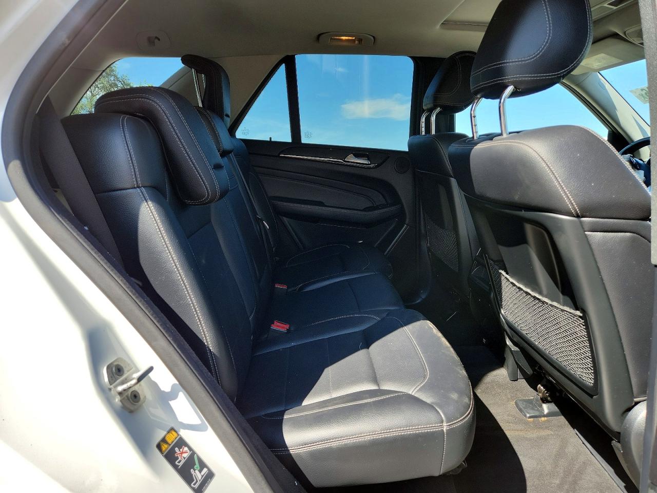 2015 Mercedes-benz Ml 350 4matic Белый vin: 4JGDA5HB1FA616435