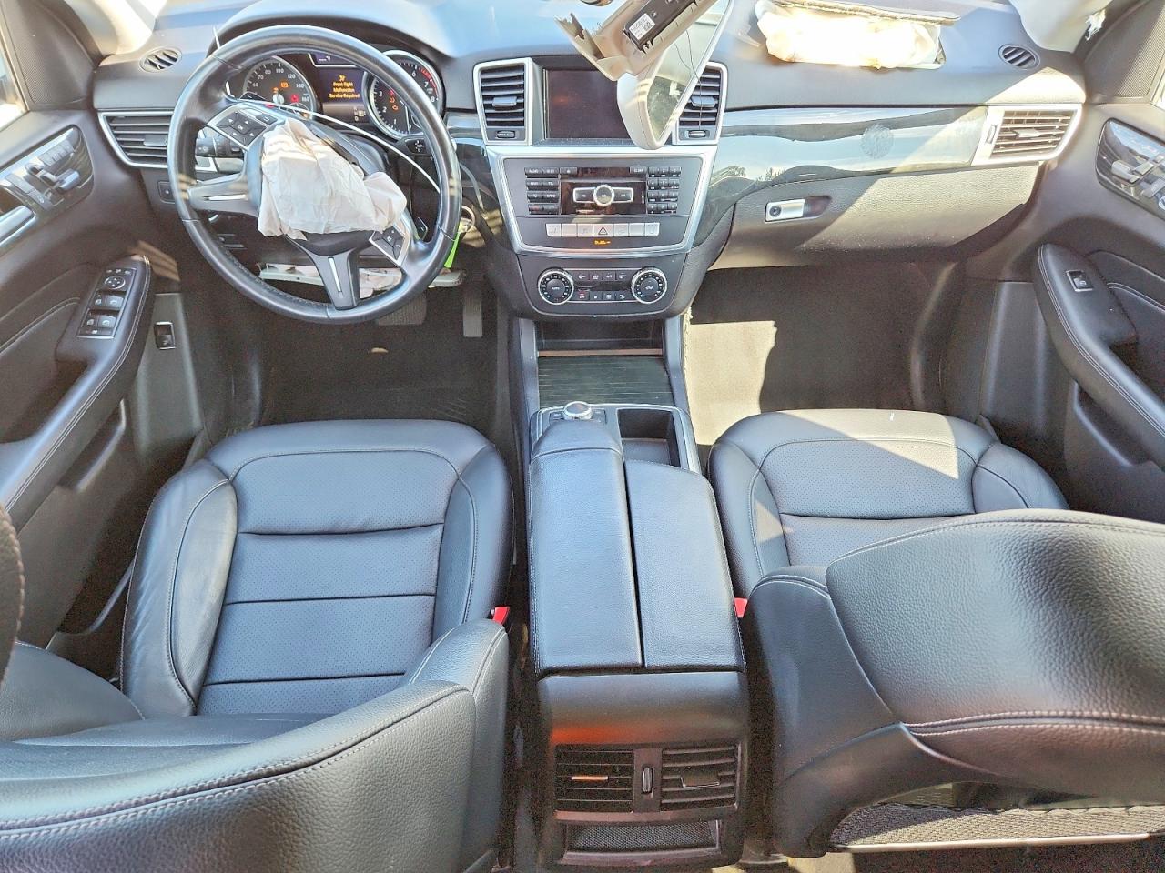 2015 Mercedes-benz Ml 350 4matic Белый vin: 4JGDA5HB1FA616435