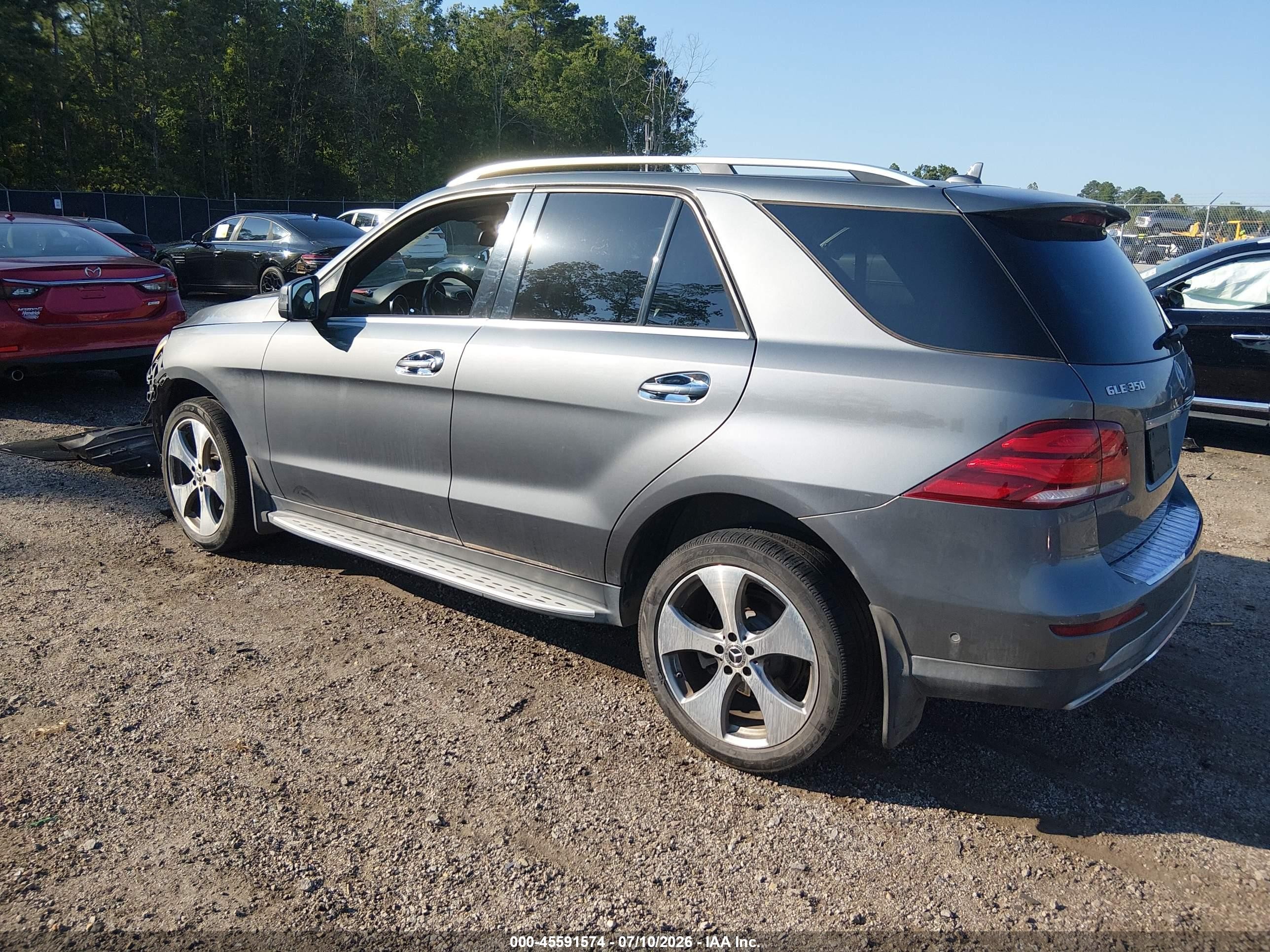 2017 Mercedes-benz Gle 350 4matic Silver vin: 4JGDA5HB1HA941248