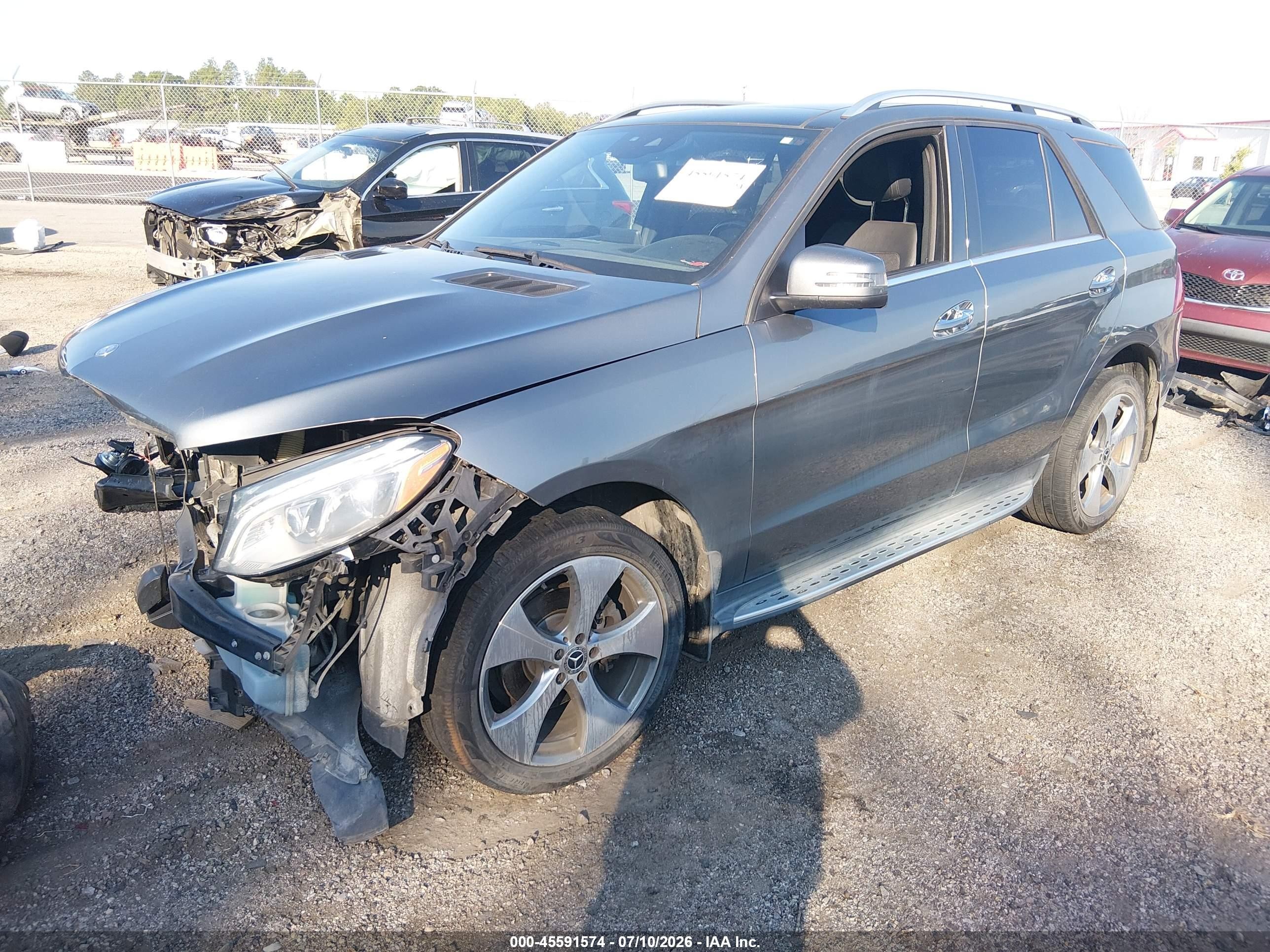 2017 Mercedes-benz Gle 350 4matic Silver vin: 4JGDA5HB1HA941248