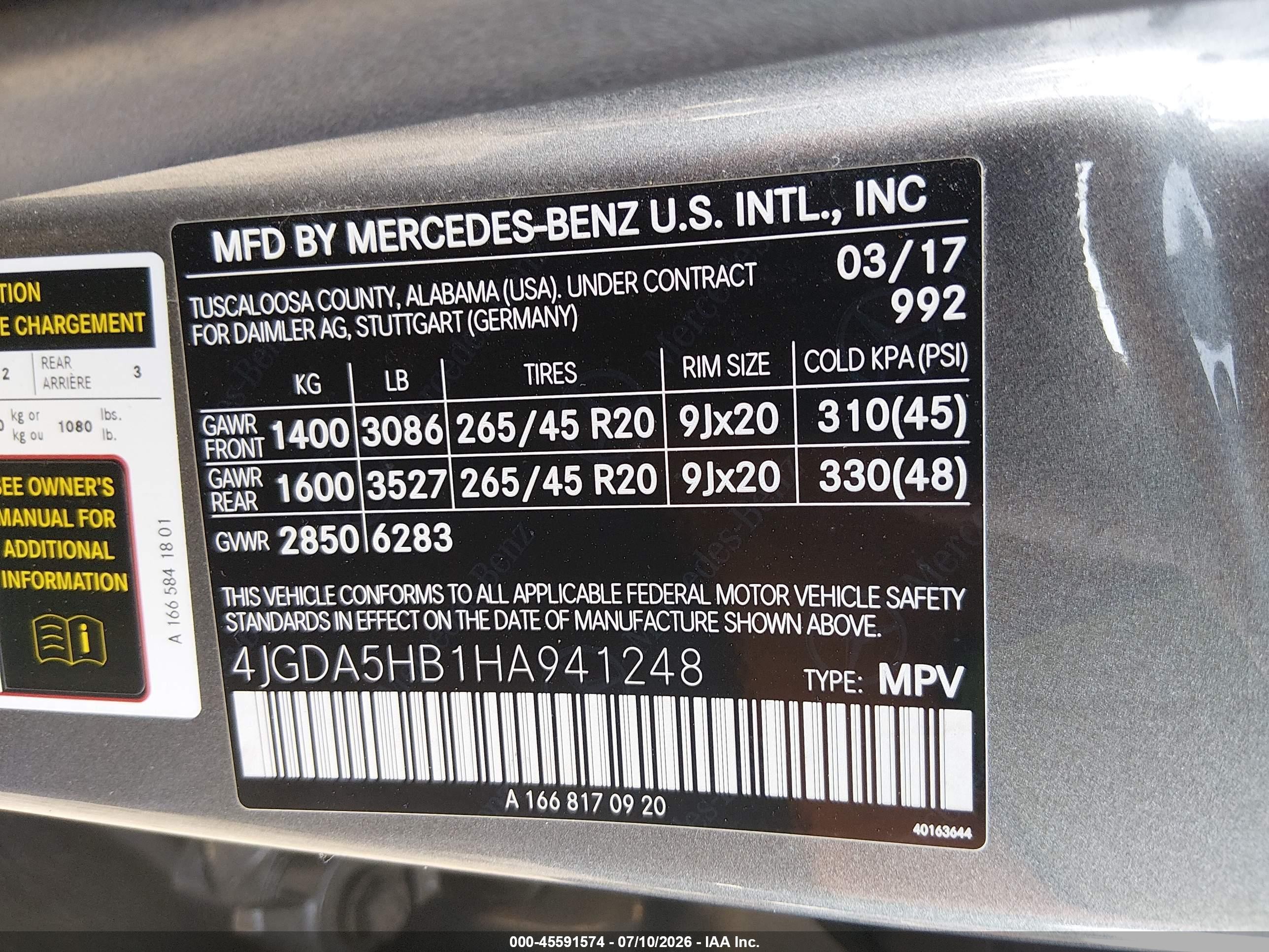 2017 Mercedes-benz Gle 350 4matic Silver vin: 4JGDA5HB1HA941248