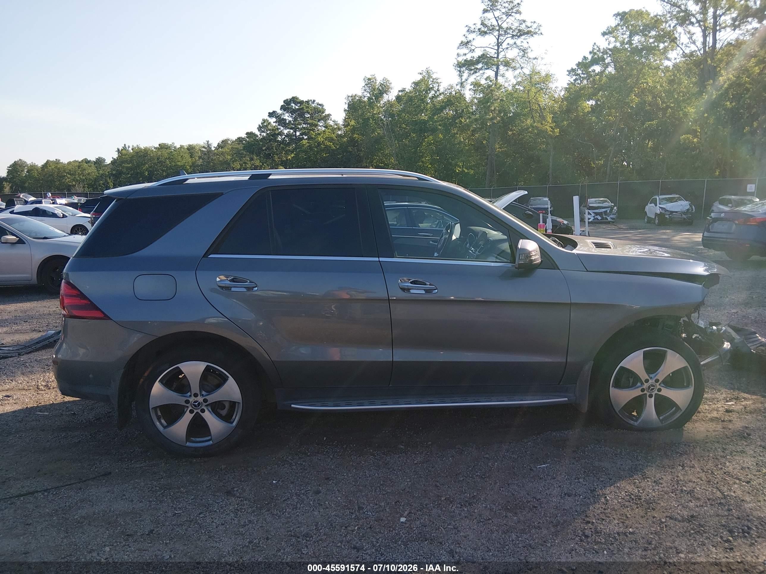 2017 Mercedes-benz Gle 350 4matic Silver vin: 4JGDA5HB1HA941248