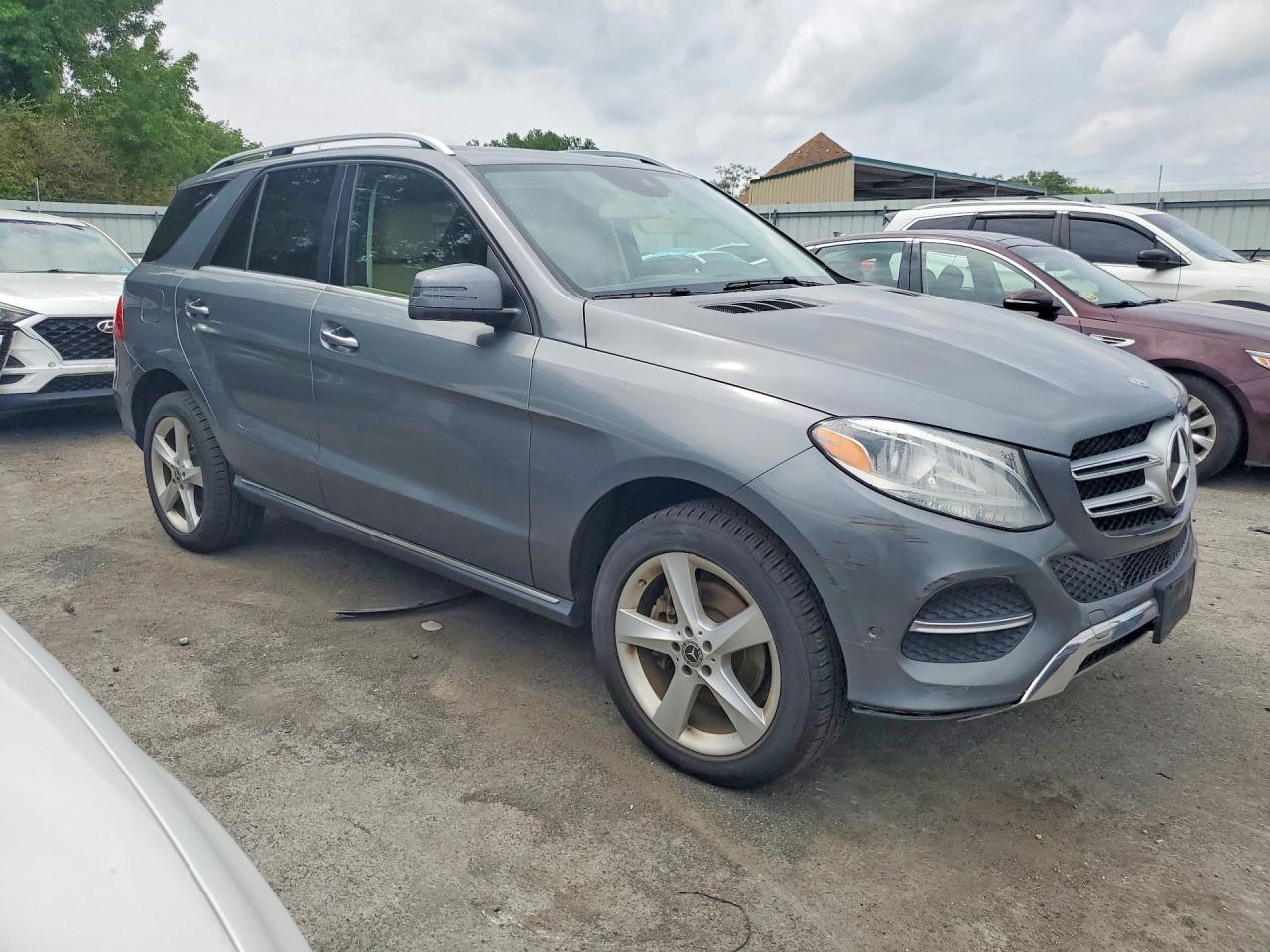2018 Mercedes-benz Gle 350 4matic Серый vin: 4JGDA5HB1JB038078