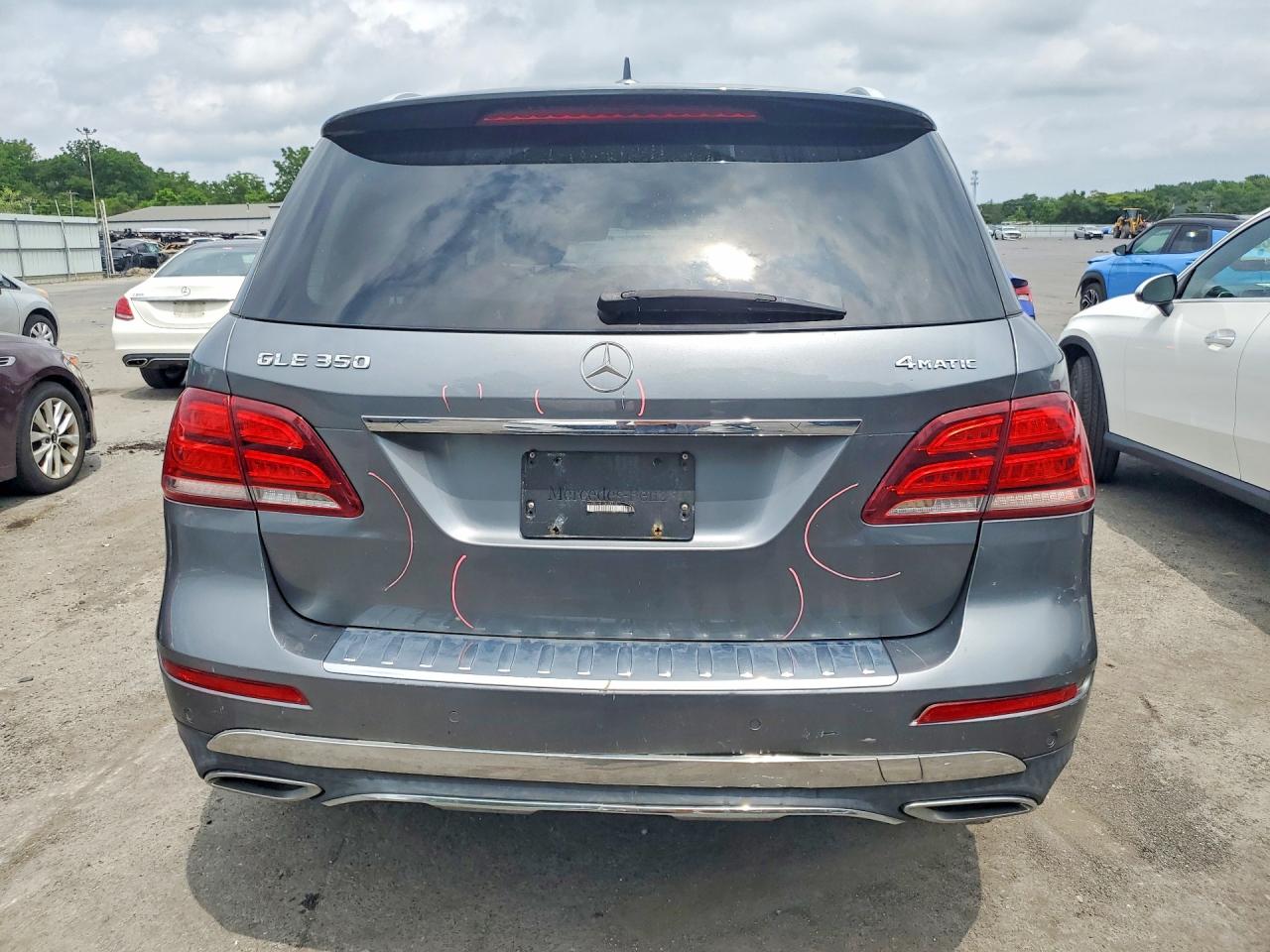 2018 Mercedes-benz Gle 350 4matic Серый vin: 4JGDA5HB1JB038078