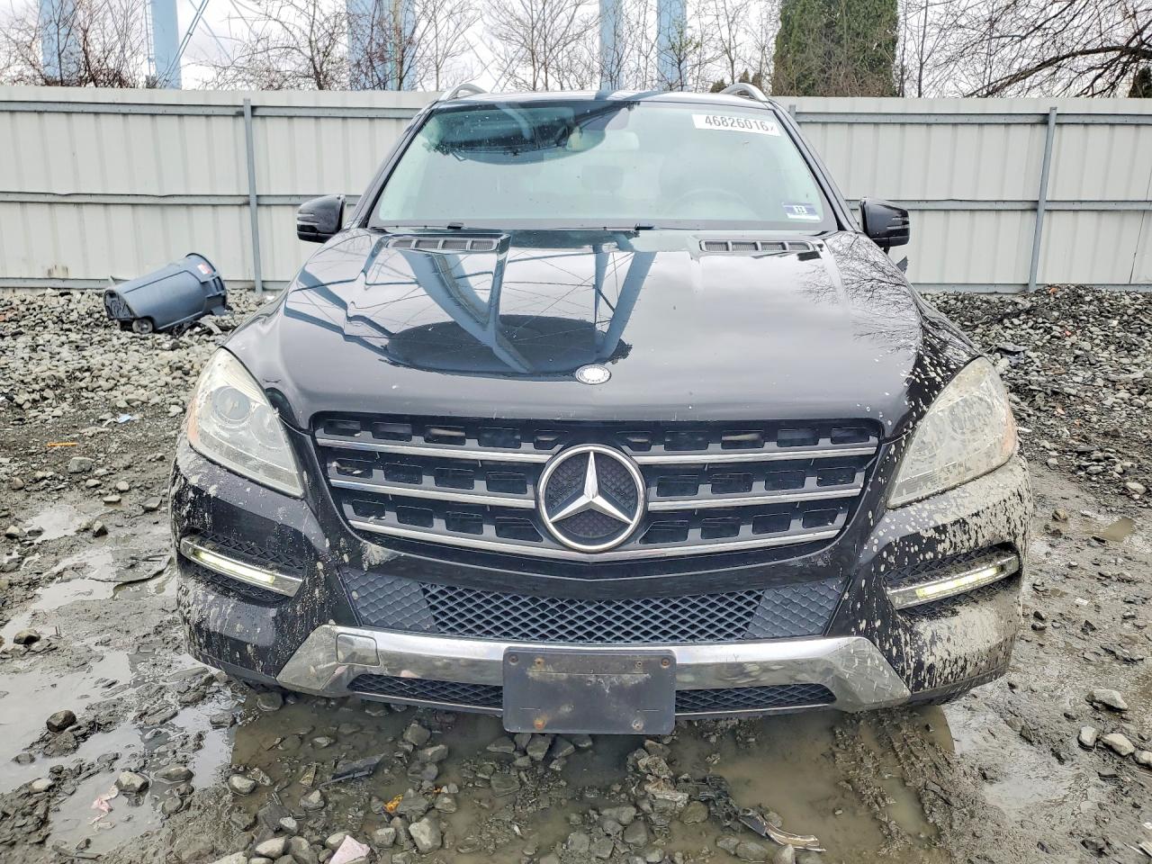 2012 Mercedes-benz Ml 350 4matic Black vin: 4JGDA5HB2CA010699