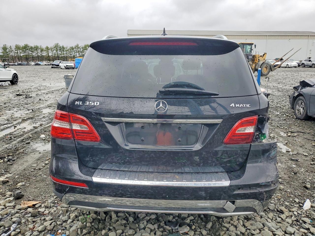 2012 Mercedes-benz Ml 350 4matic Black vin: 4JGDA5HB2CA010699