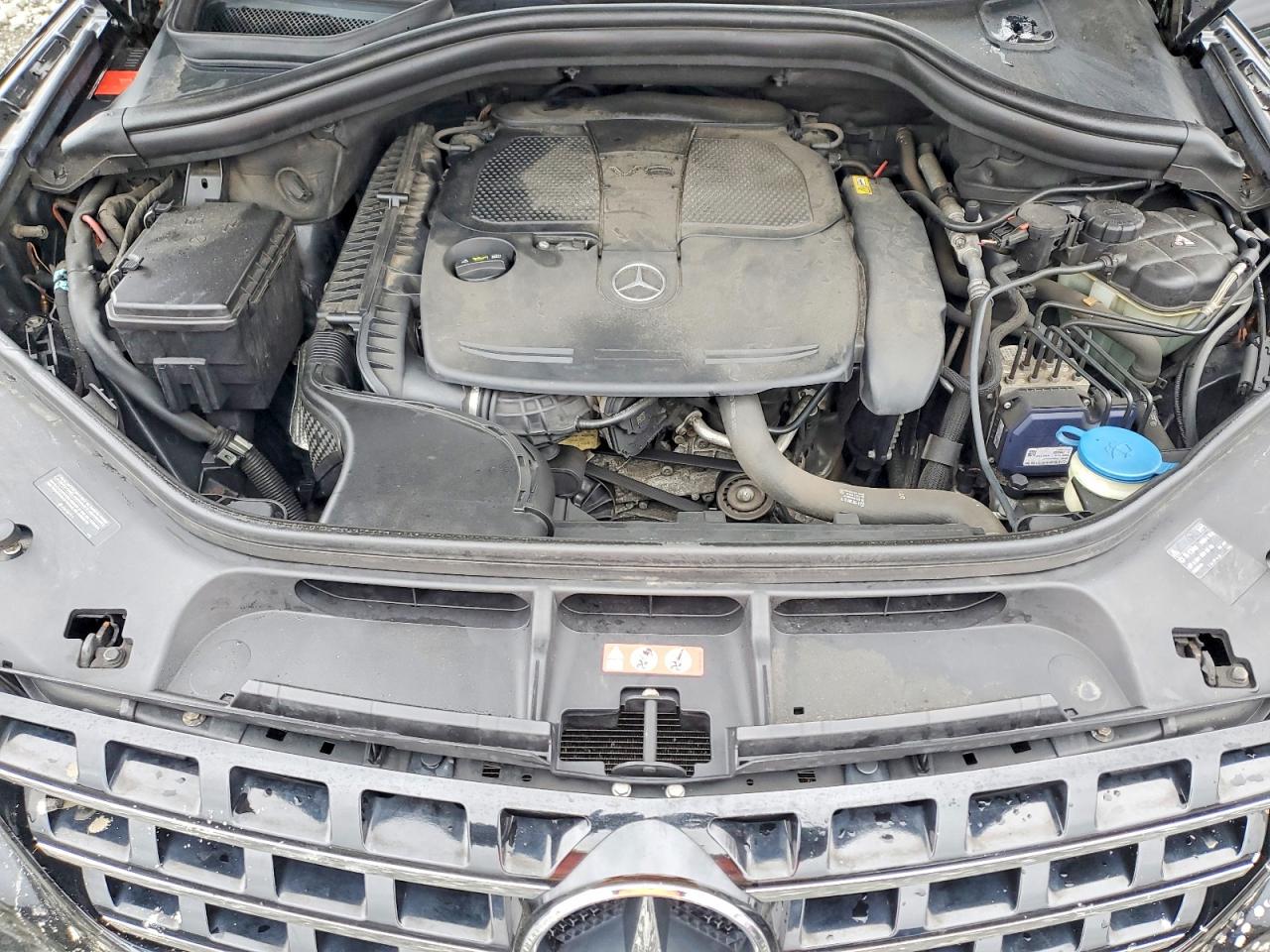 2012 Mercedes-benz Ml 350 4matic Black vin: 4JGDA5HB2CA010699