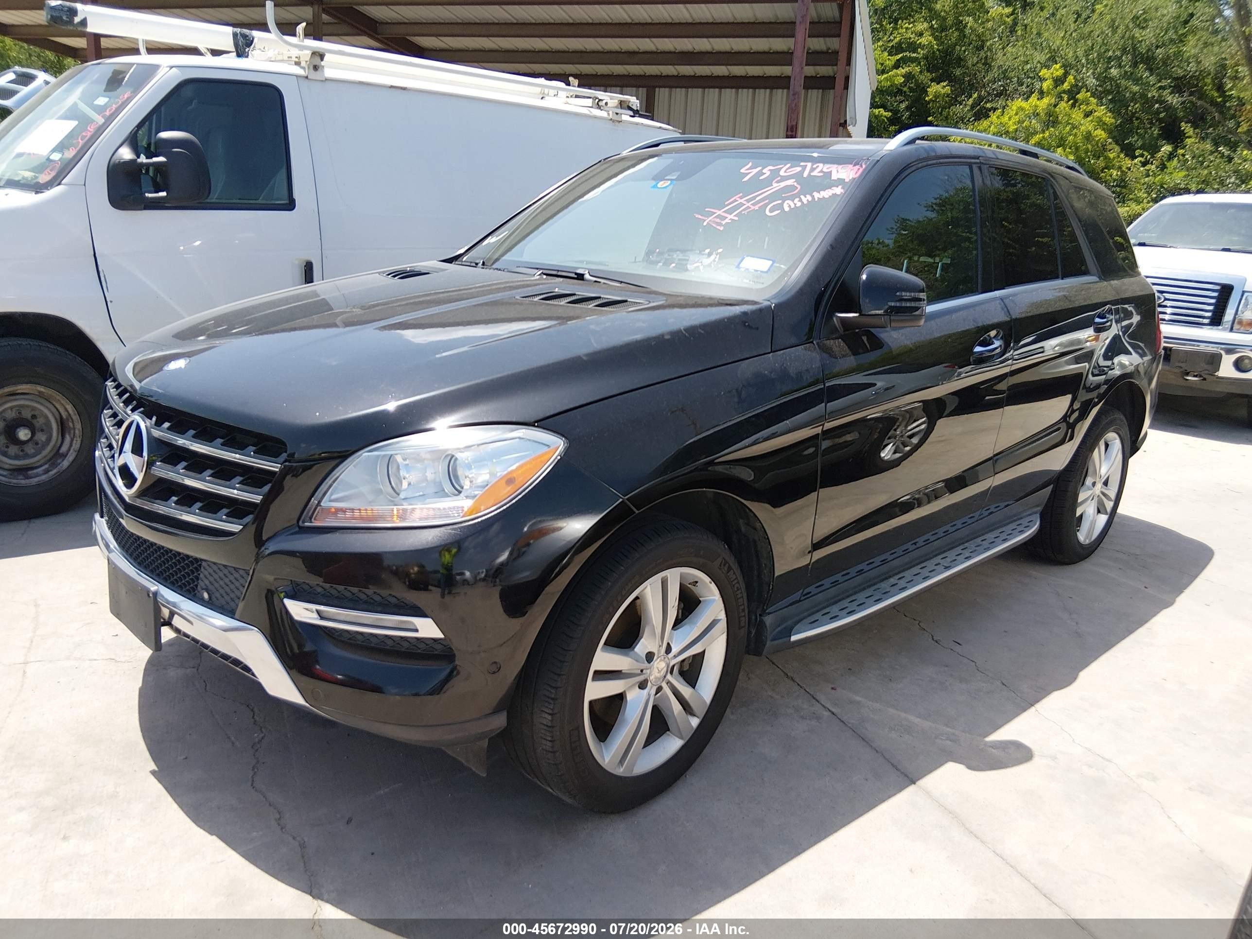 2012 Mercedes-benz Ml 350 4matic Черный vin: 4JGDA5HB2CA030869