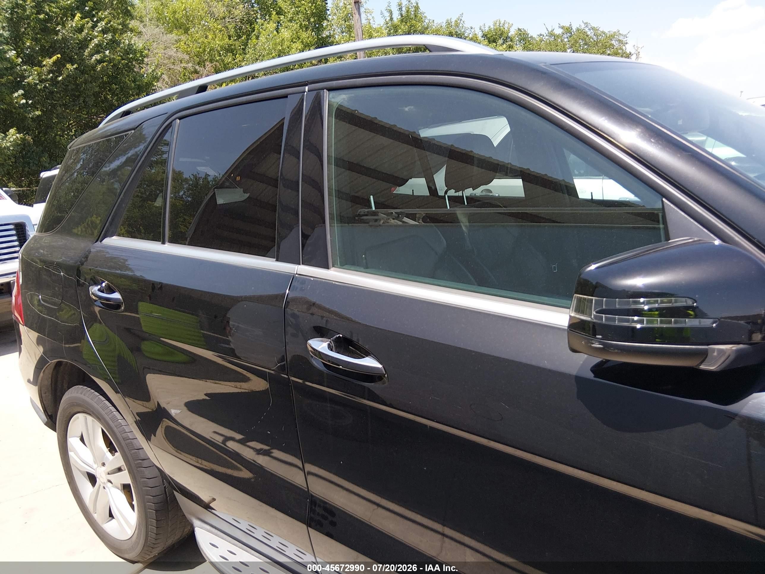 2012 Mercedes-benz Ml 350 4matic Черный vin: 4JGDA5HB2CA030869