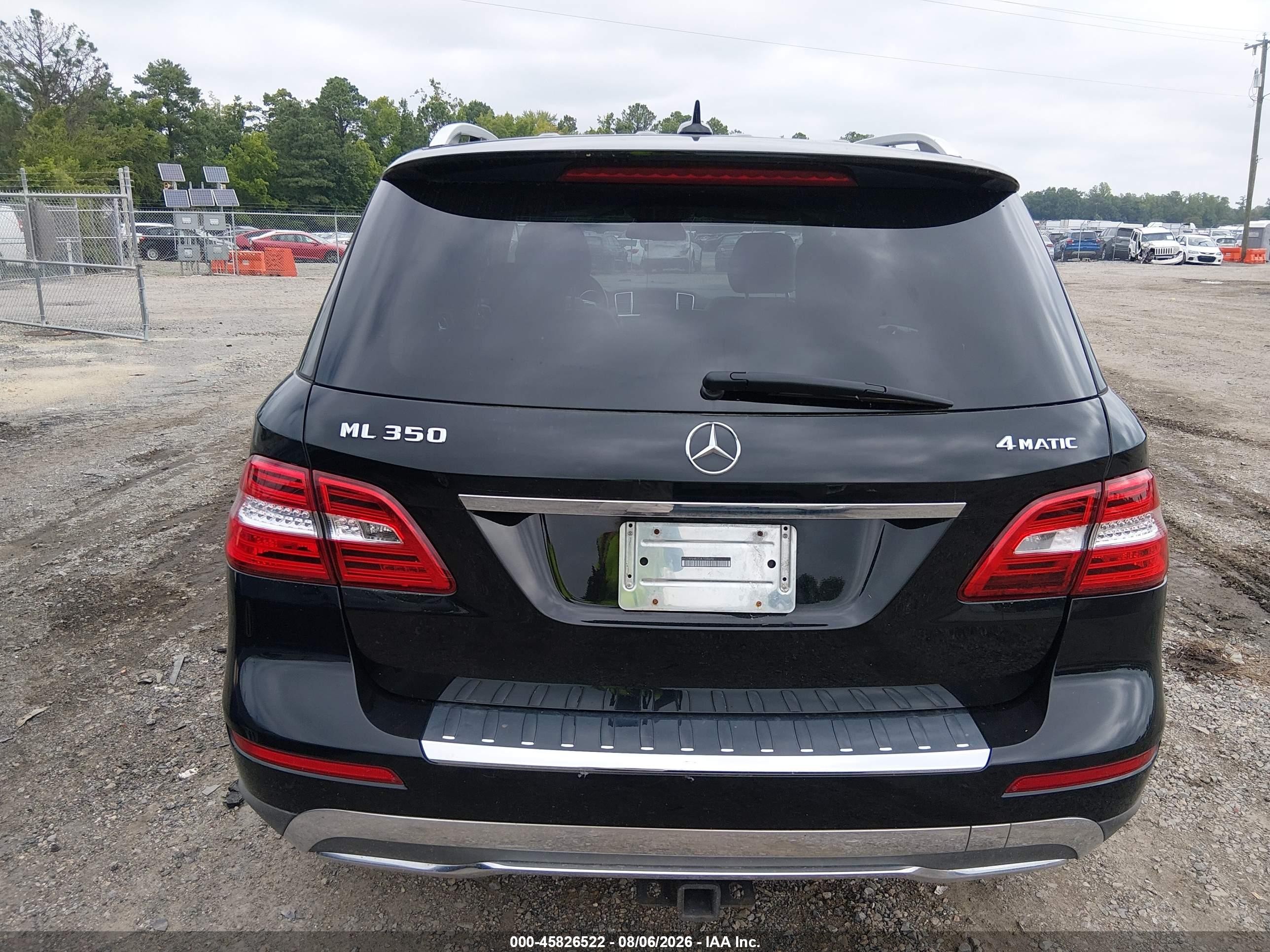 2013 Mercedes-benz Ml 350 4matic Черный vin: 4JGDA5HB2DA108696