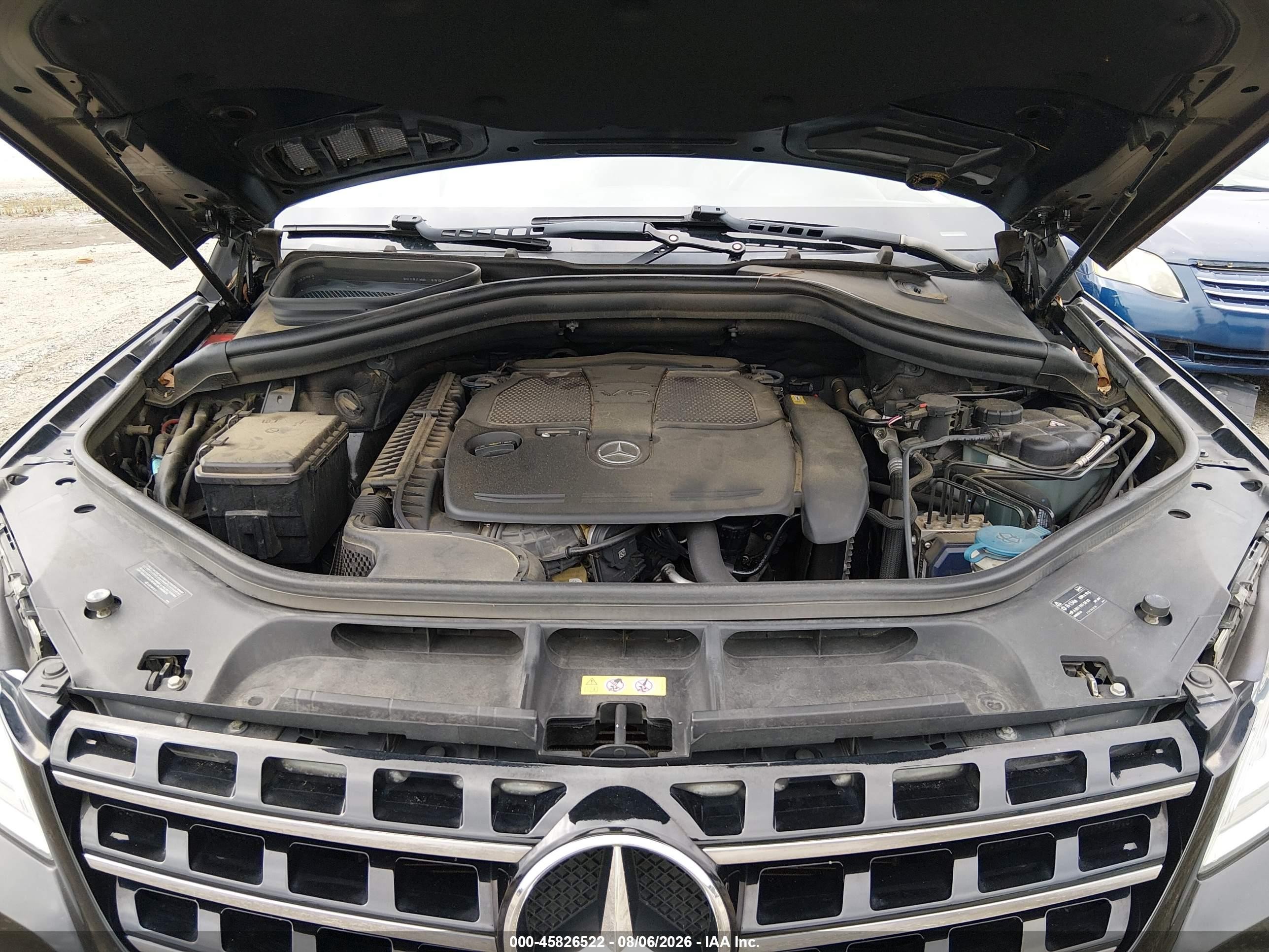2013 Mercedes-benz Ml 350 4matic Черный vin: 4JGDA5HB2DA108696