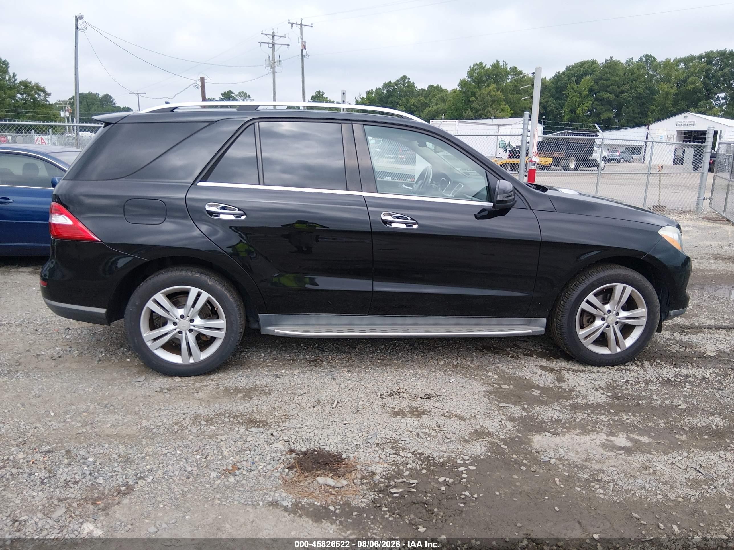 2013 Mercedes-benz Ml 350 4matic Черный vin: 4JGDA5HB2DA108696