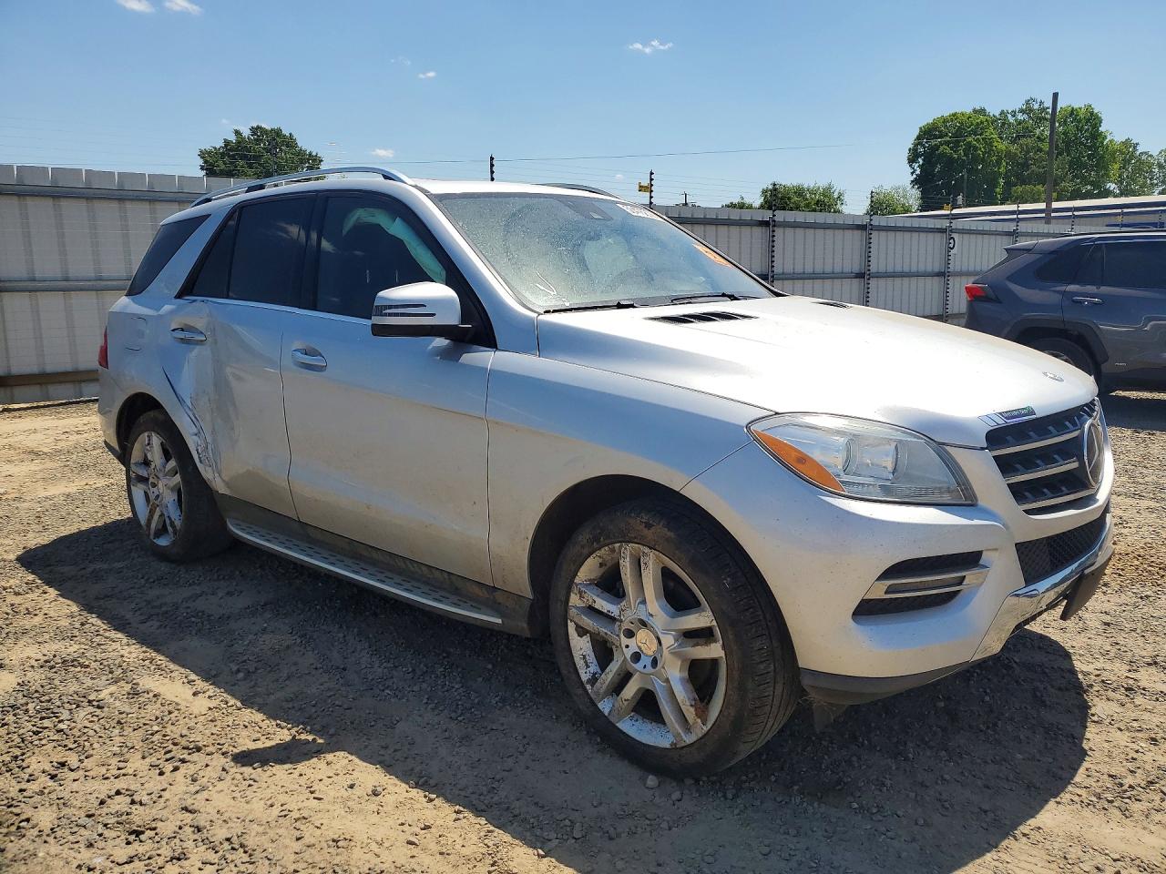 2013 Mercedes-benz Ml 350 4matic Silver vin: 4JGDA5HB2DA198643
