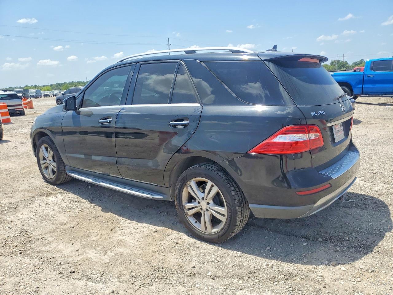 2013 Mercedes-benz Ml 350 4matic Black vin: 4JGDA5HB2DA204473