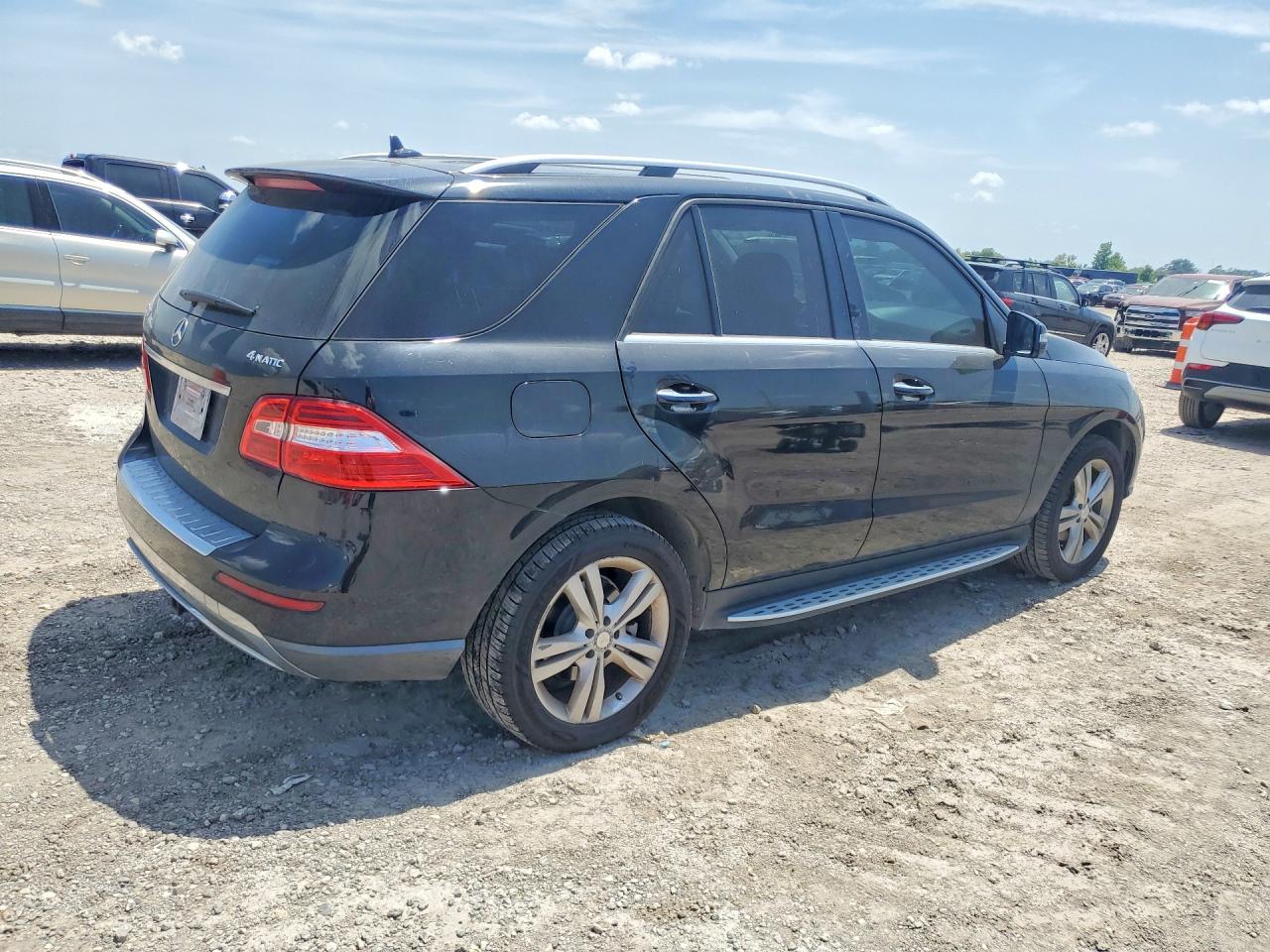 2013 Mercedes-benz Ml 350 4matic Black vin: 4JGDA5HB2DA204473