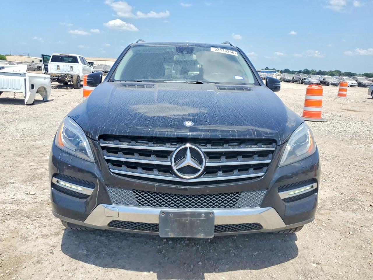 2013 Mercedes-benz Ml 350 4matic Black vin: 4JGDA5HB2DA204473