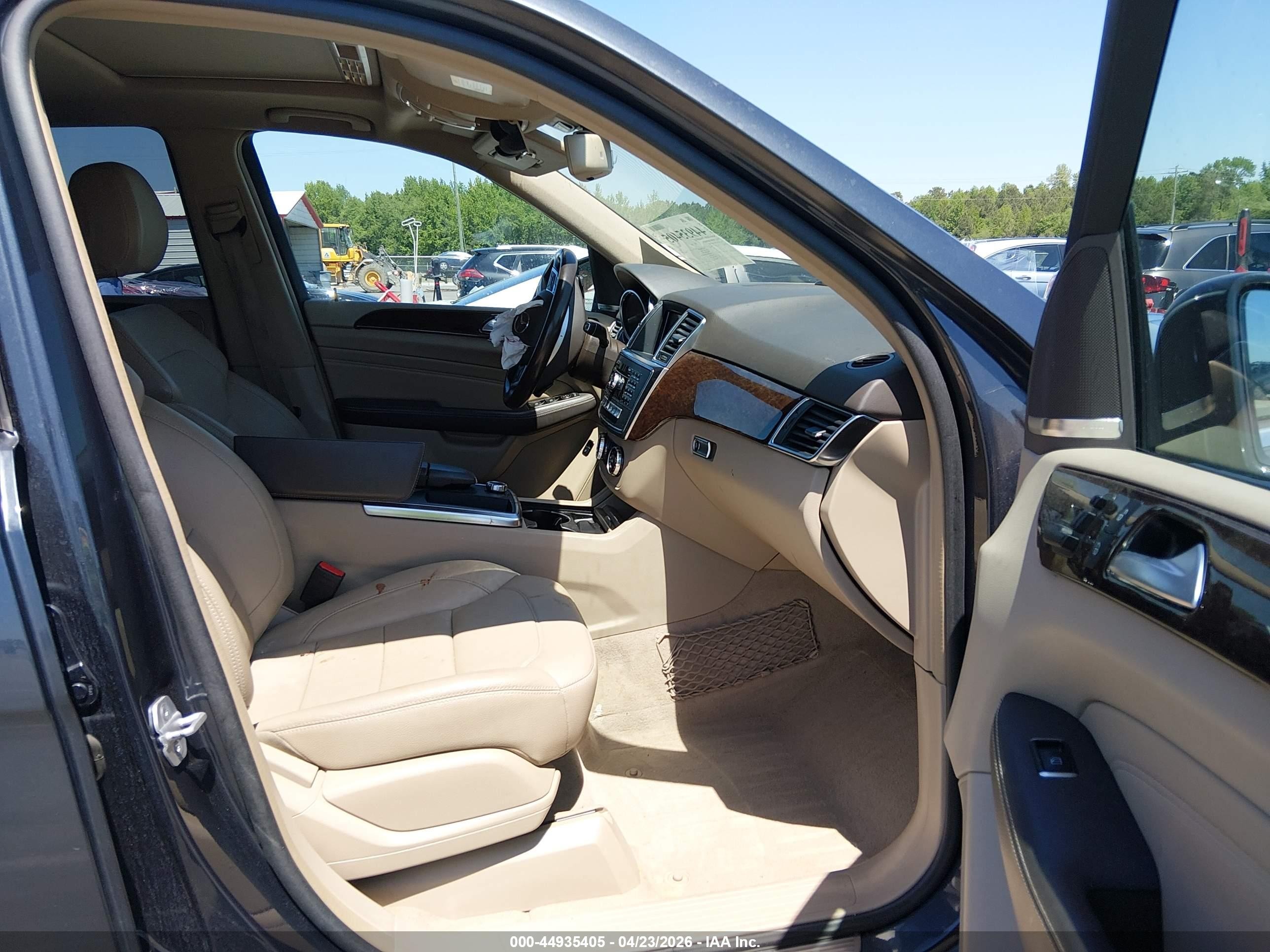 2013 Mercedes-benz Ml 350 4matic Серый vin: 4JGDA5HB2DA213433