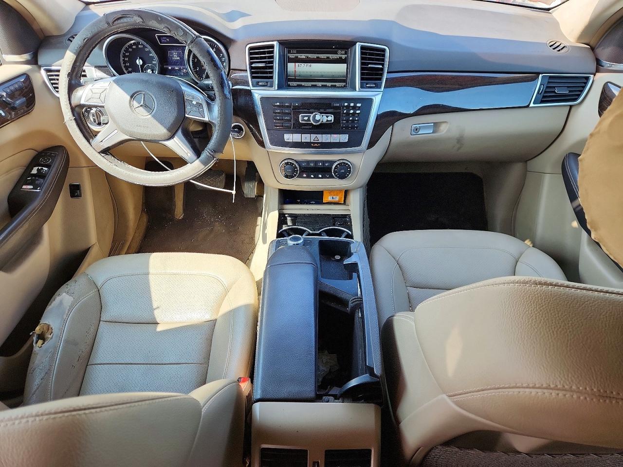 2013 Mercedes-benz Ml 350 4matic White vin: 4JGDA5HB2DA213643