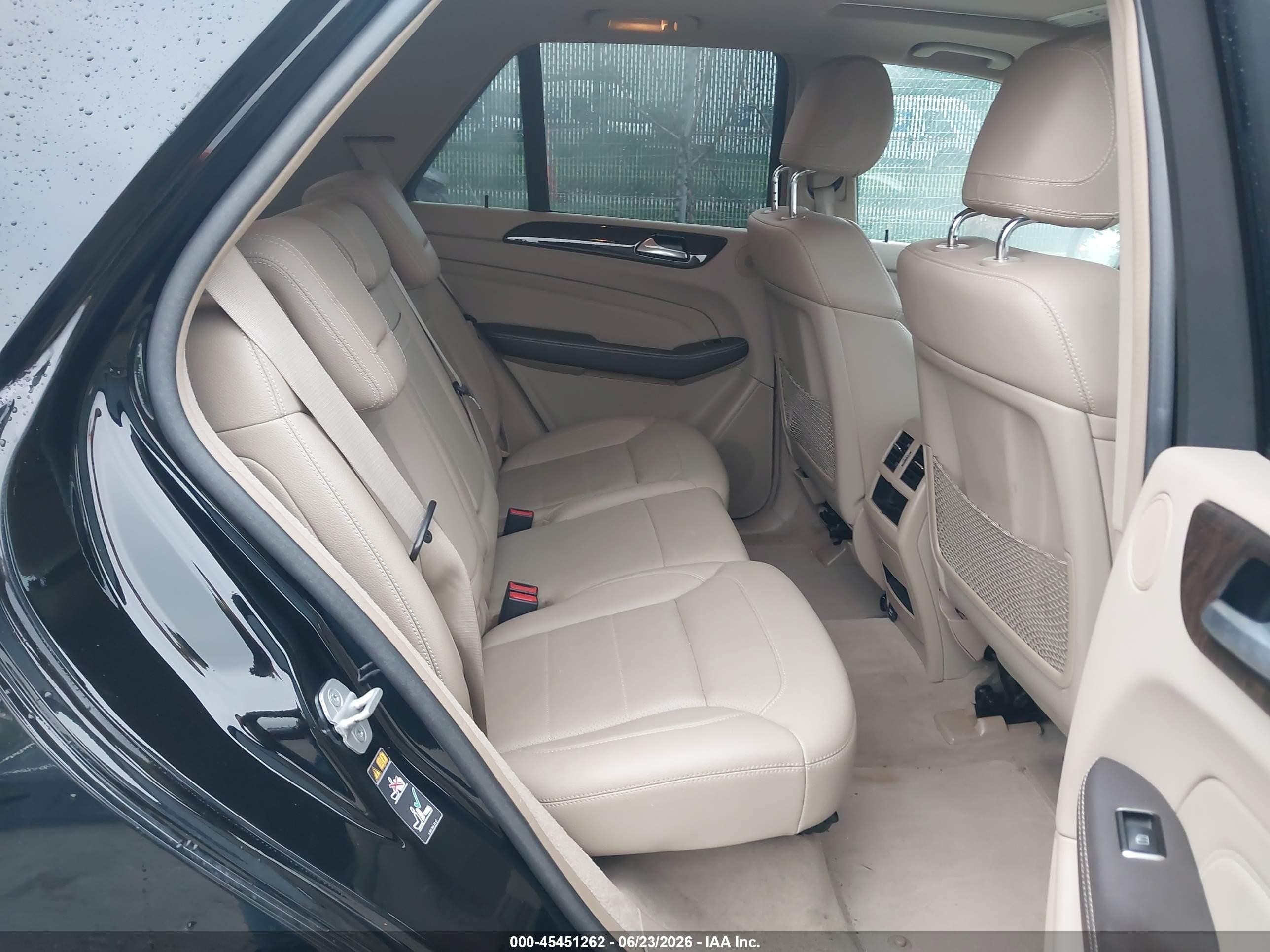 2013 Mercedes-benz Ml 350 4matic Black vin: 4JGDA5HB2DA218714