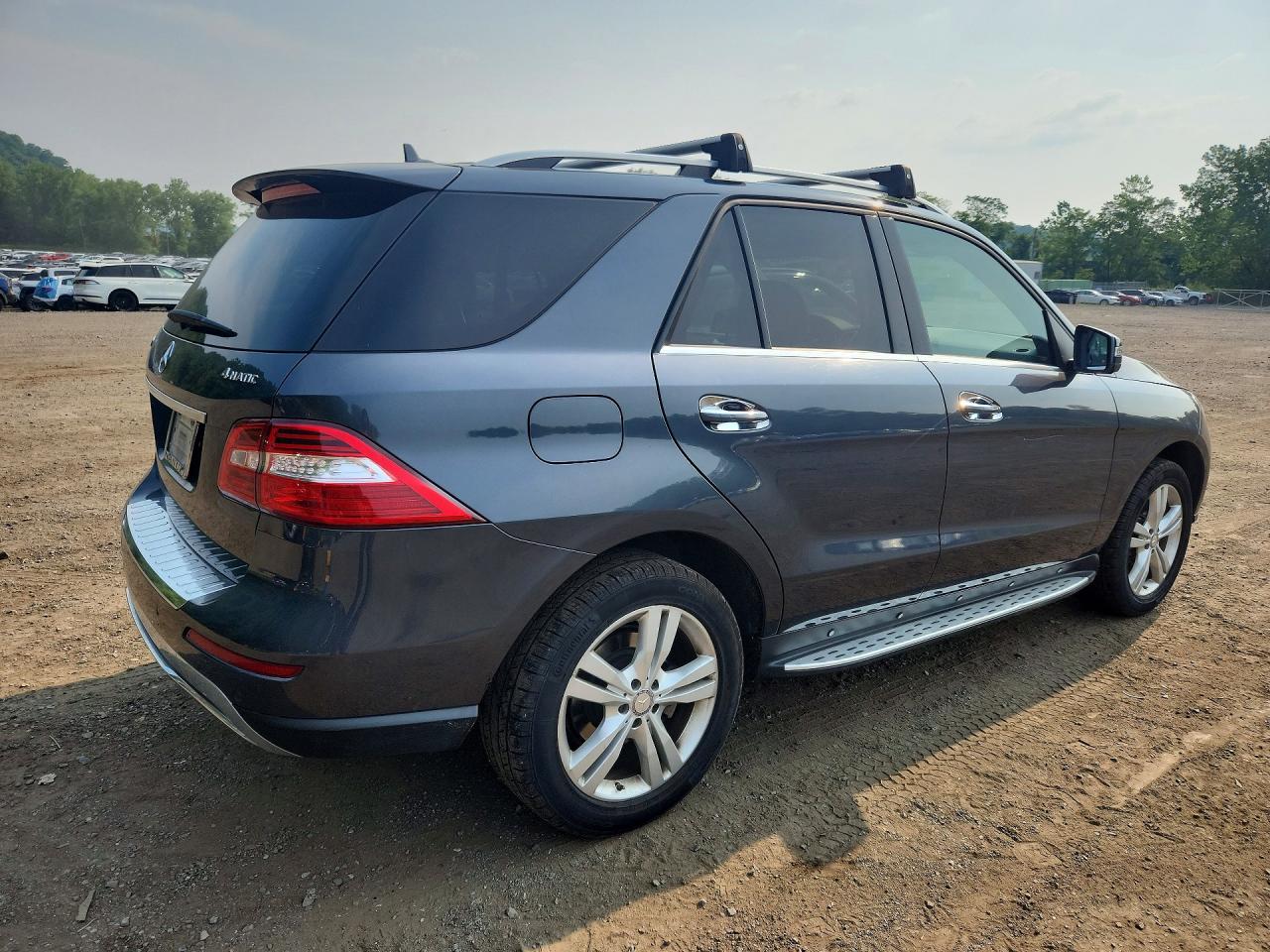 2013 Mercedes-benz M-class Gray vin: 4JGDA5HB2DA230569
