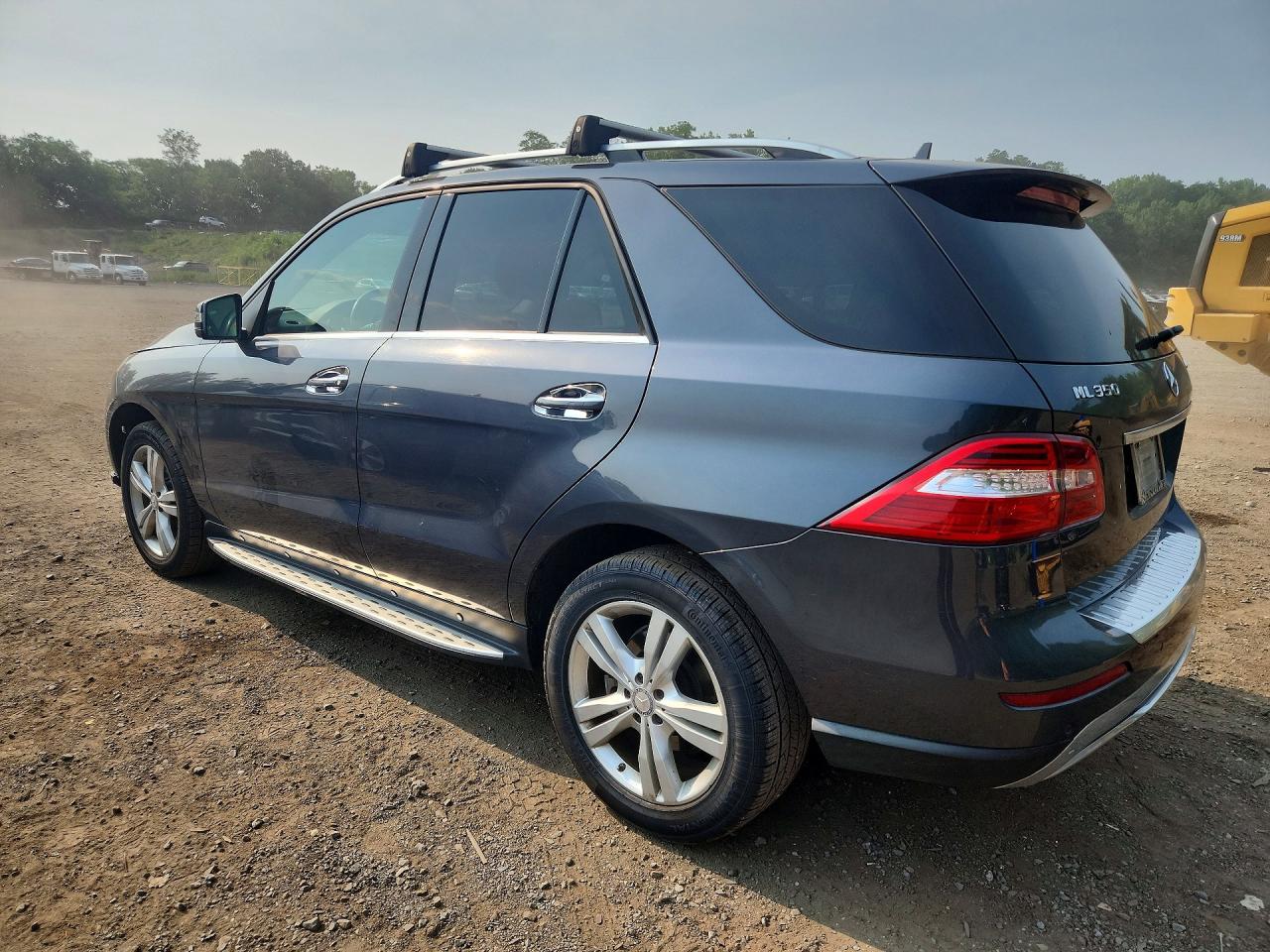 2013 Mercedes-benz M-class Gray vin: 4JGDA5HB2DA230569