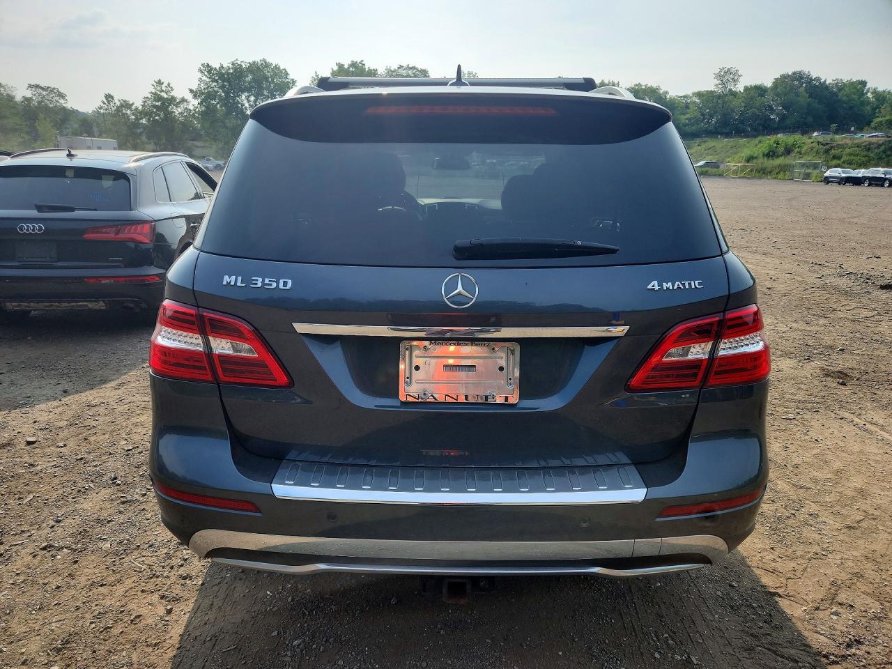 2013 Mercedes-benz M-class Gray vin: 4JGDA5HB2DA230569