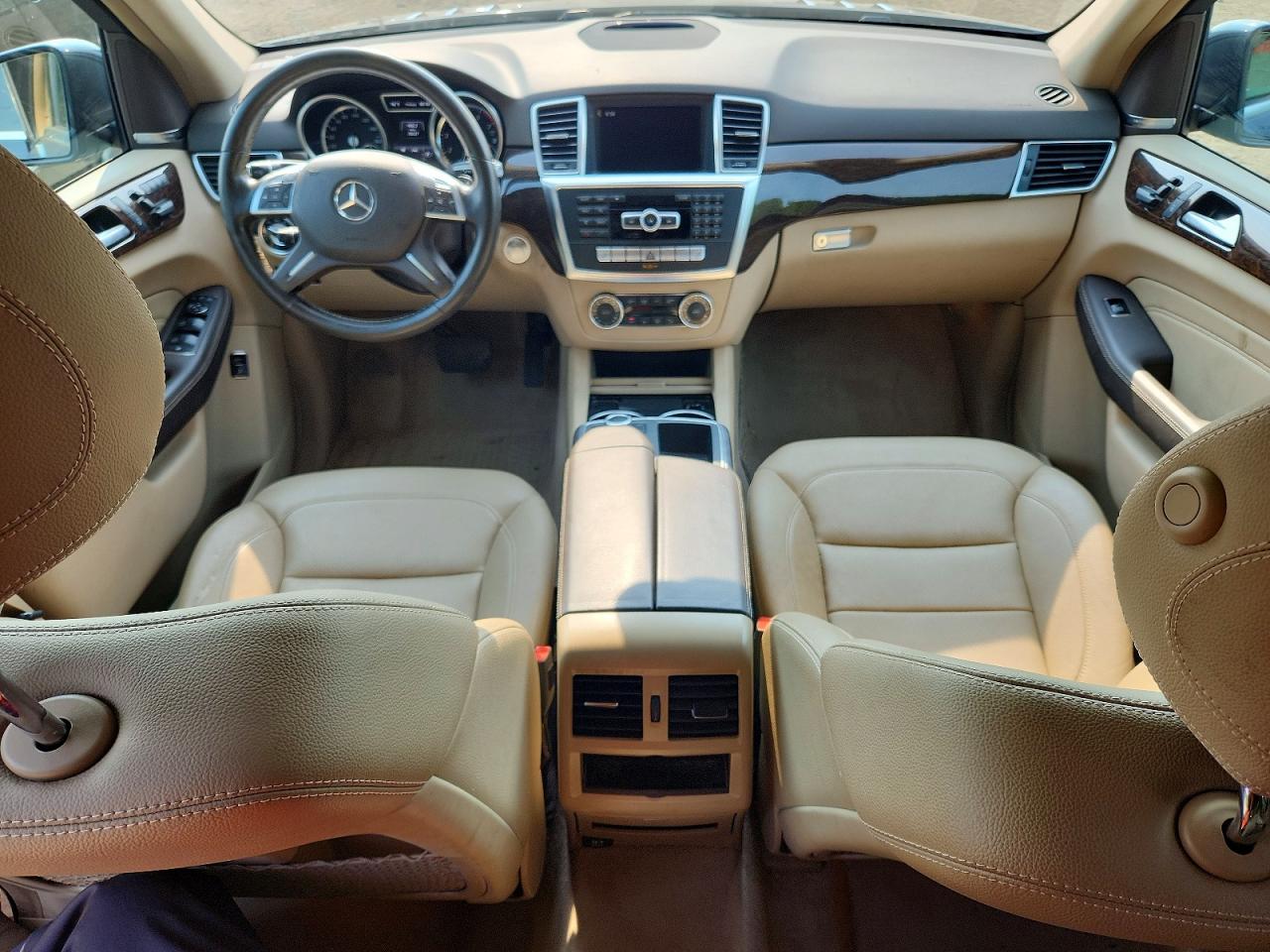 2013 Mercedes-benz M-class Gray vin: 4JGDA5HB2DA230569