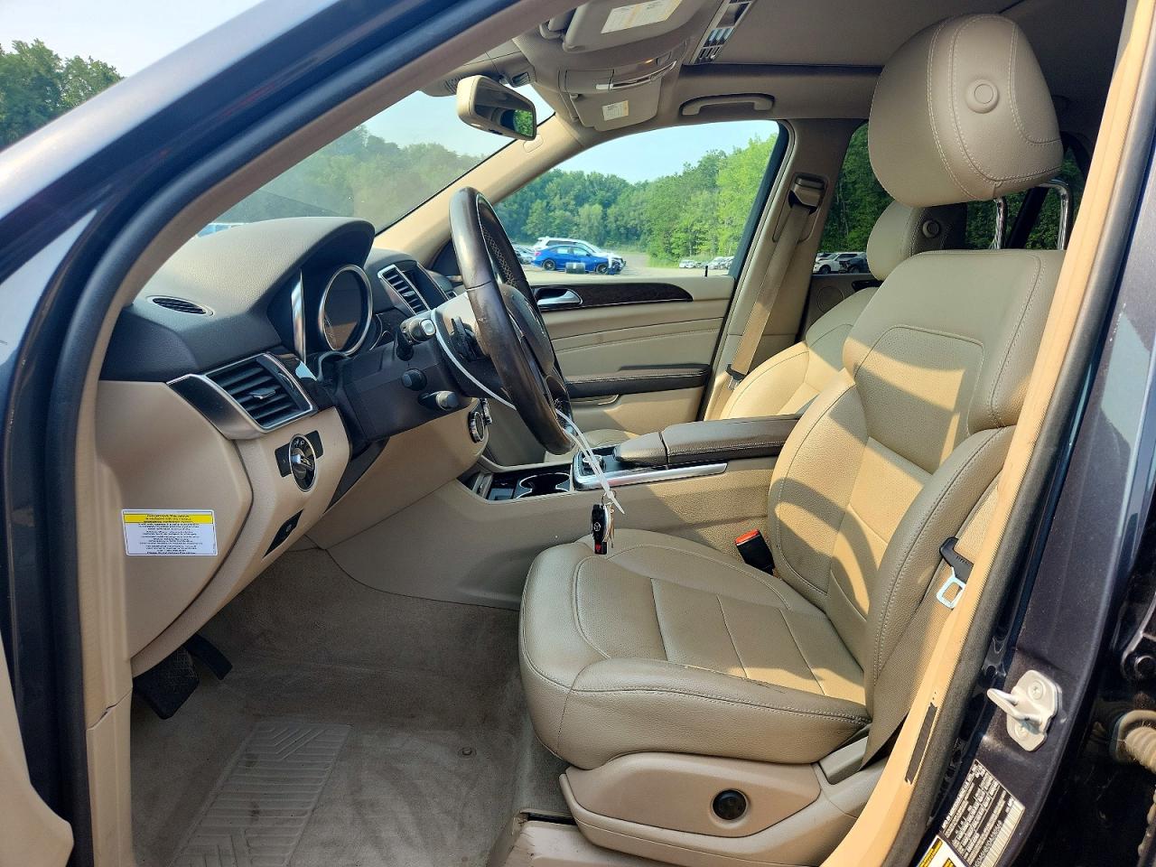 2013 Mercedes-benz M-class Gray vin: 4JGDA5HB2DA230569