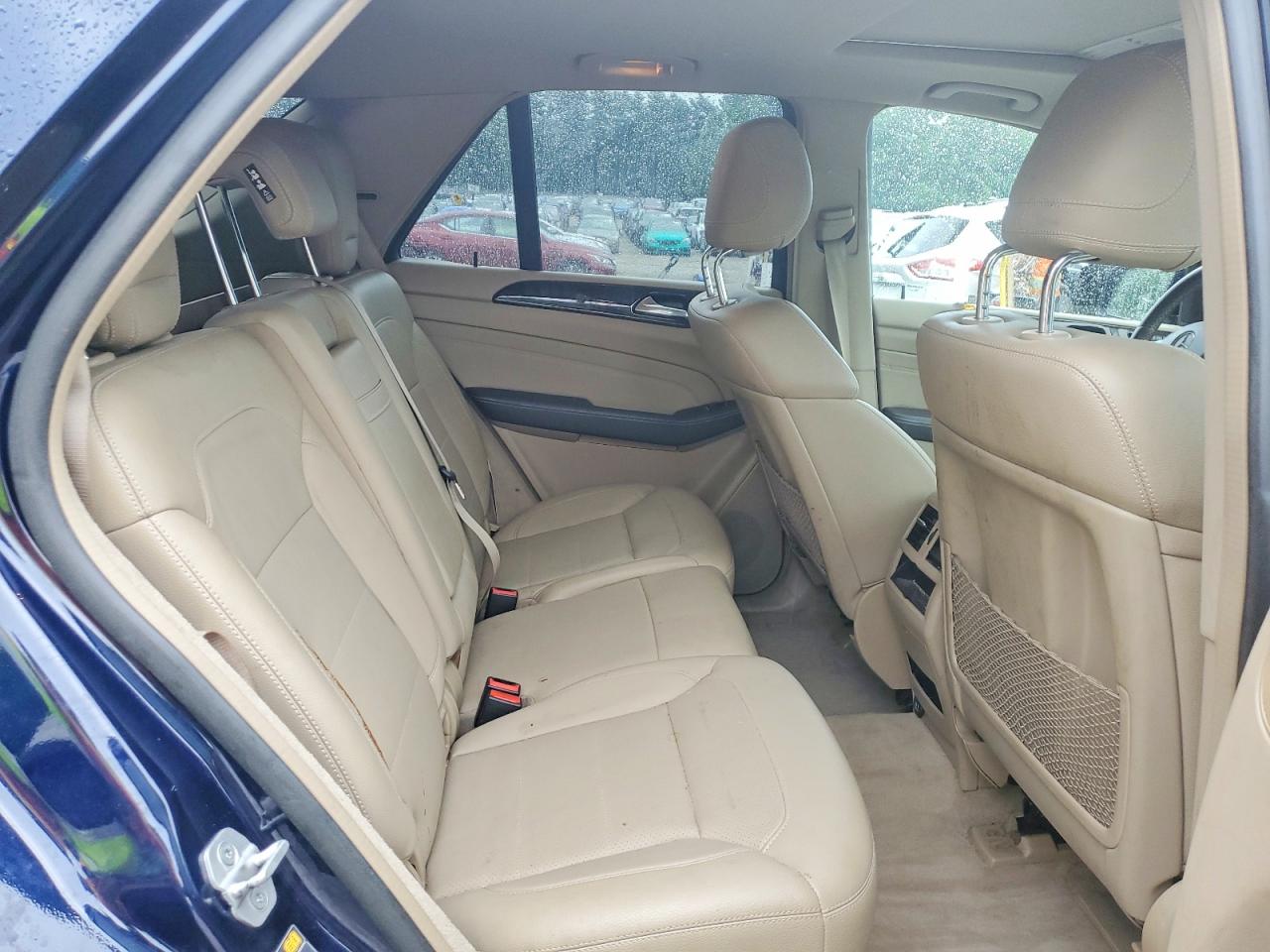 2014 Mercedes-benz Ml 350 4matic Blue vin: 4JGDA5HB2EA277182