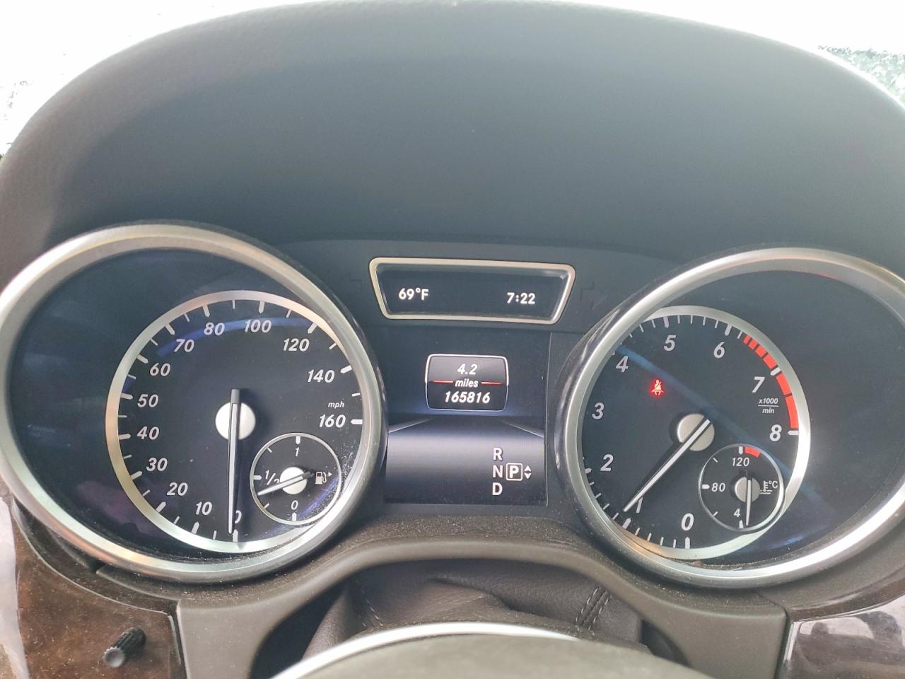 2014 Mercedes-benz Ml 350 4matic Blue vin: 4JGDA5HB2EA277182