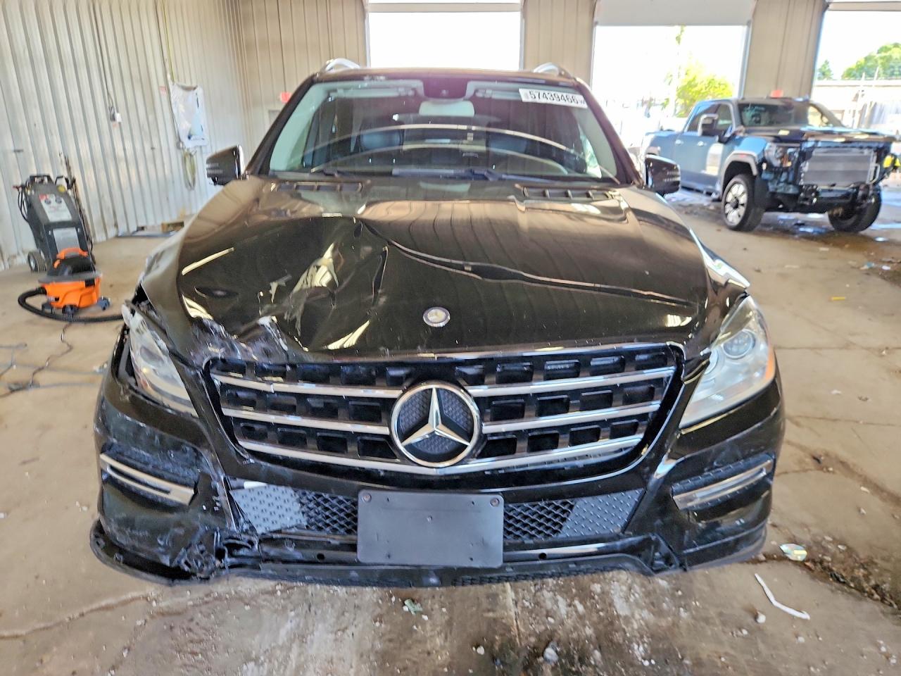2014 Mercedes-benz Ml 350 4matic Black vin: 4JGDA5HB2EA310116
