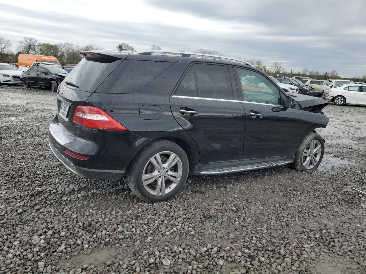 2014 Mercedes-benz Ml 350 4matic Black vin: 4JGDA5HB2EA360580