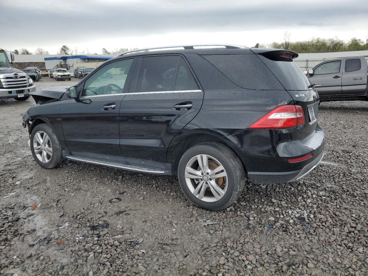 2014 Mercedes-benz Ml 350 4matic Black vin: 4JGDA5HB2EA360580