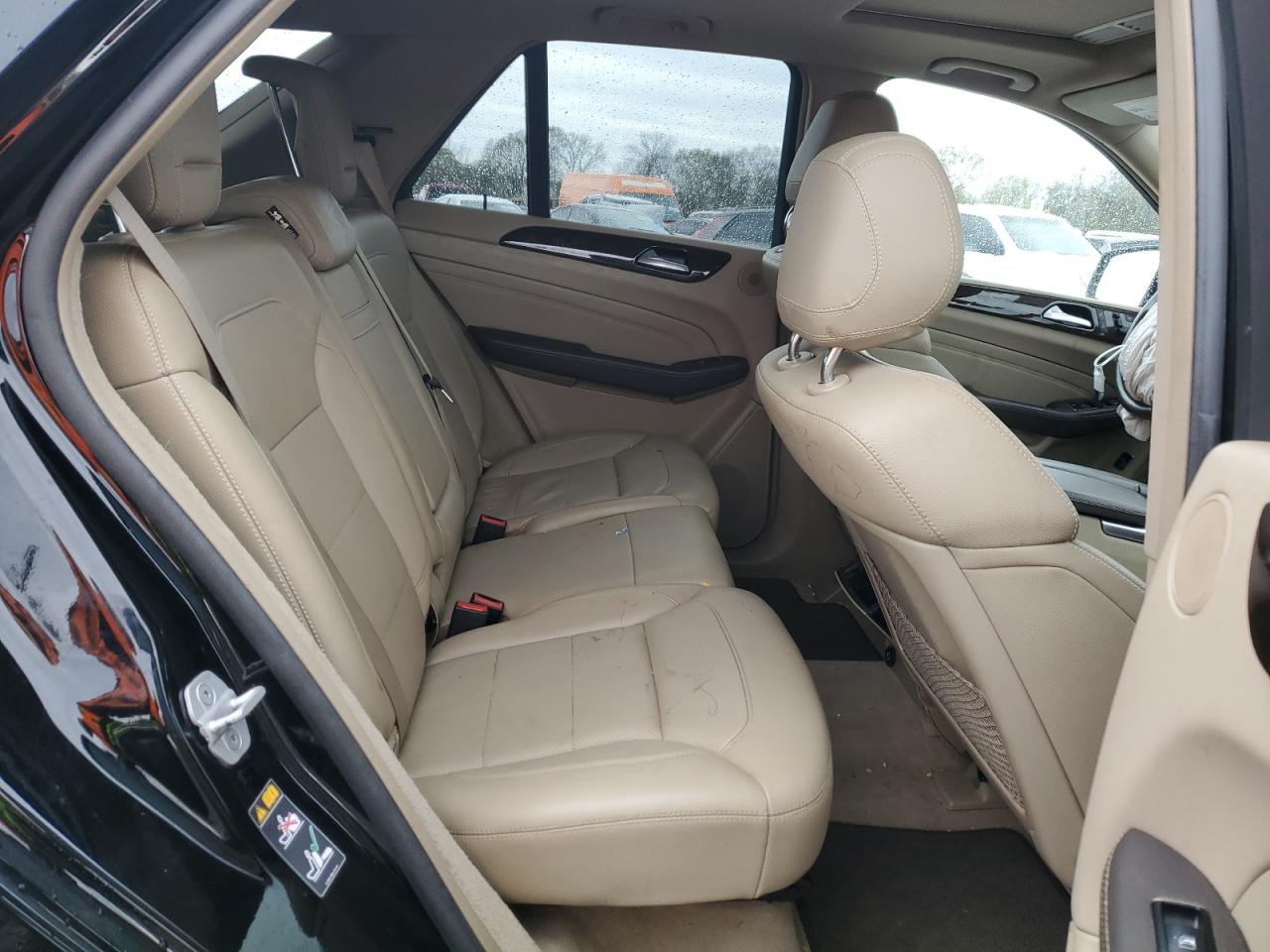 2014 Mercedes-benz Ml 350 4matic Black vin: 4JGDA5HB2EA360580