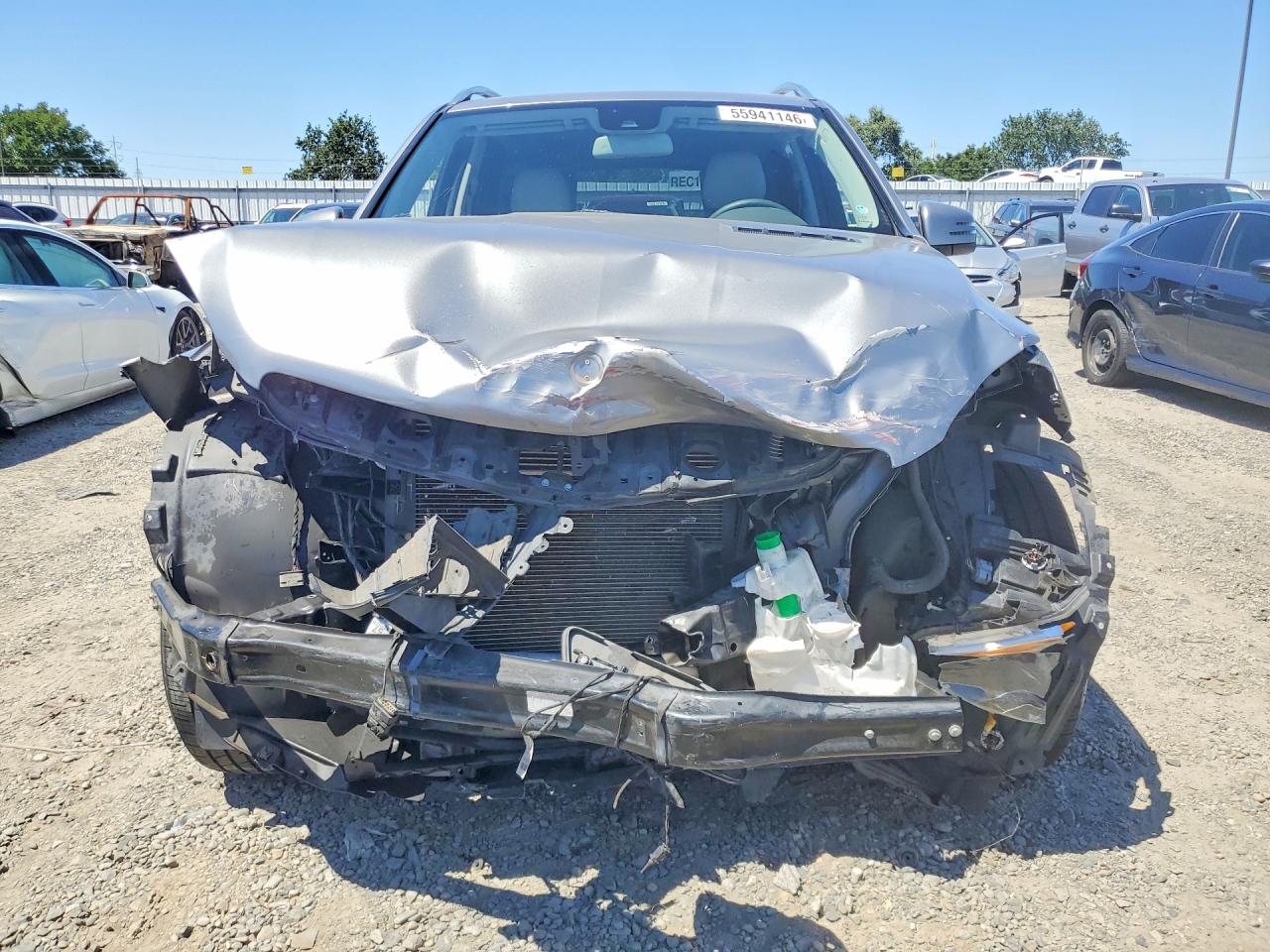 2014 Mercedes-benz Ml 350 4matic Silver vin: 4JGDA5HB2EA363799